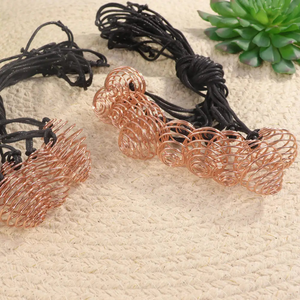 Copper Cage Necklace - Moon Room Shop and Wellness