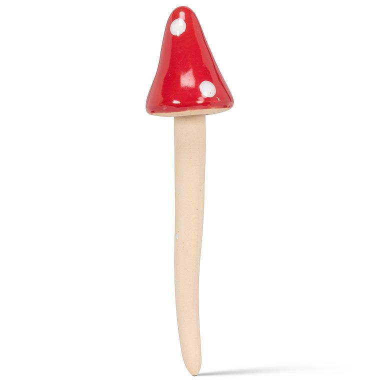 Mini Red Cap Mushroom Stake 5"H - Moon Room Shop and Wellness