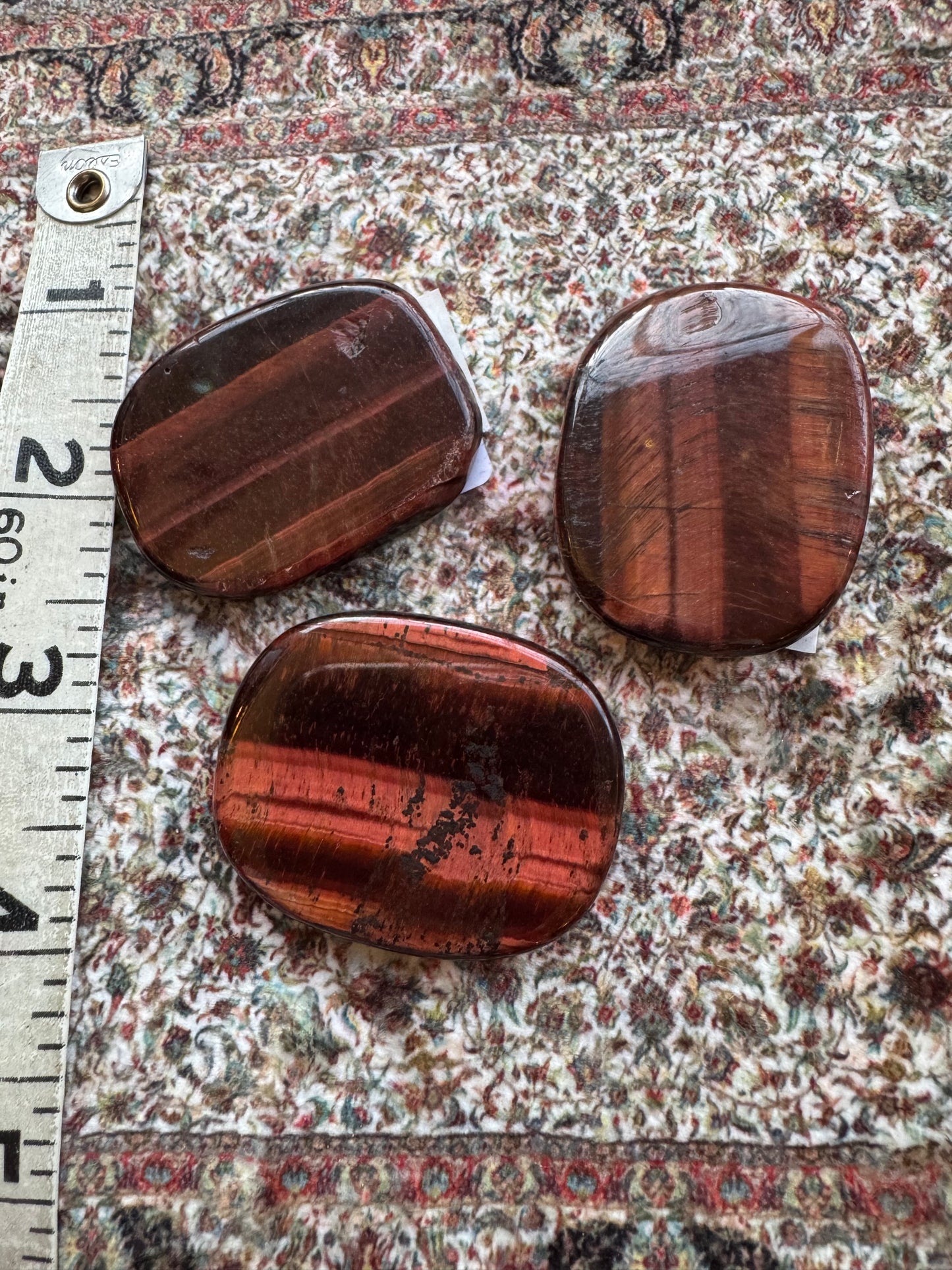 Red Tigers Eye Smooth Stone - Moon Room Shop and Wellness