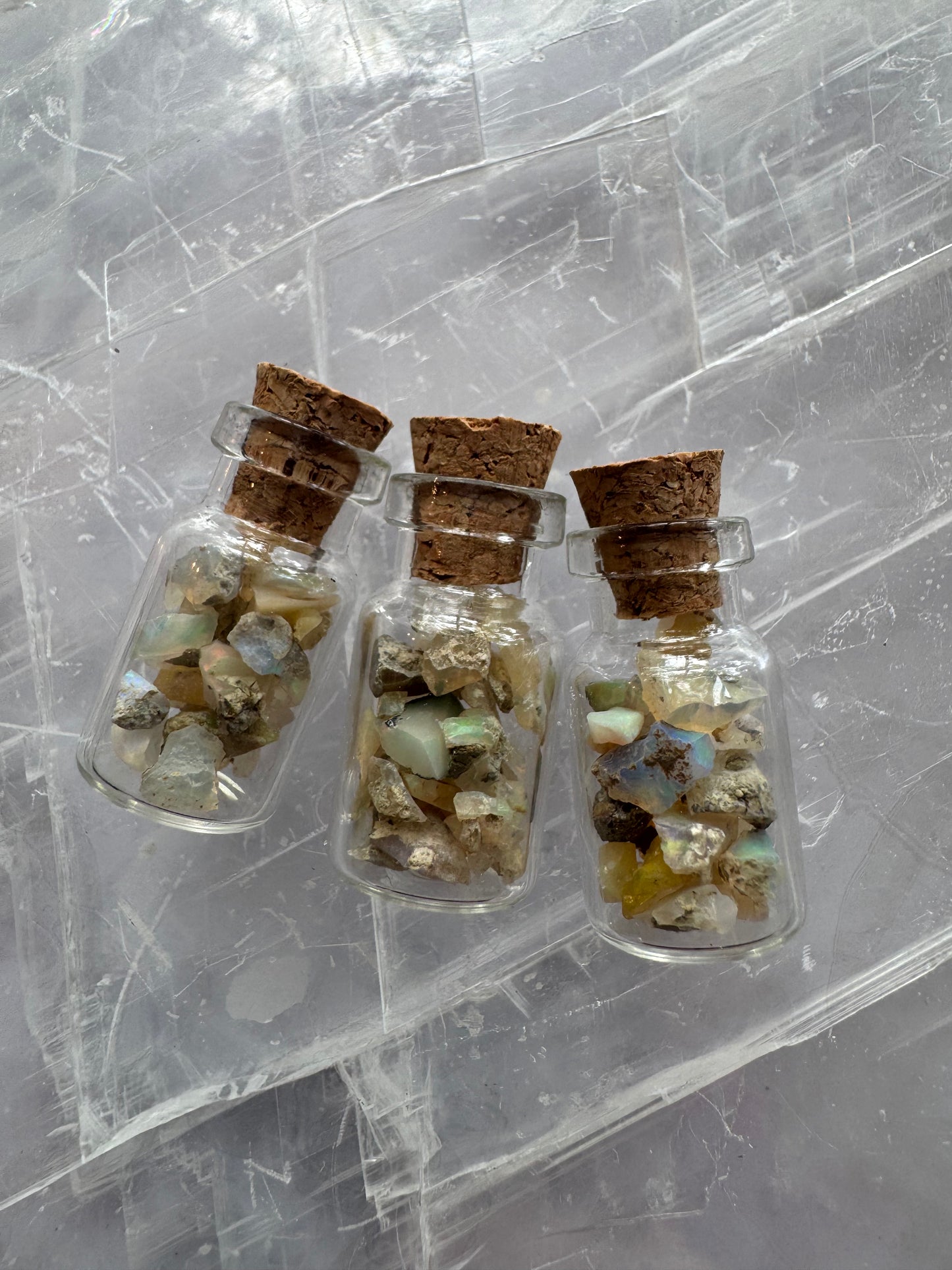 Mini Ethiopian Opal Jars 1 ml - Moon Room Shop and Wellness