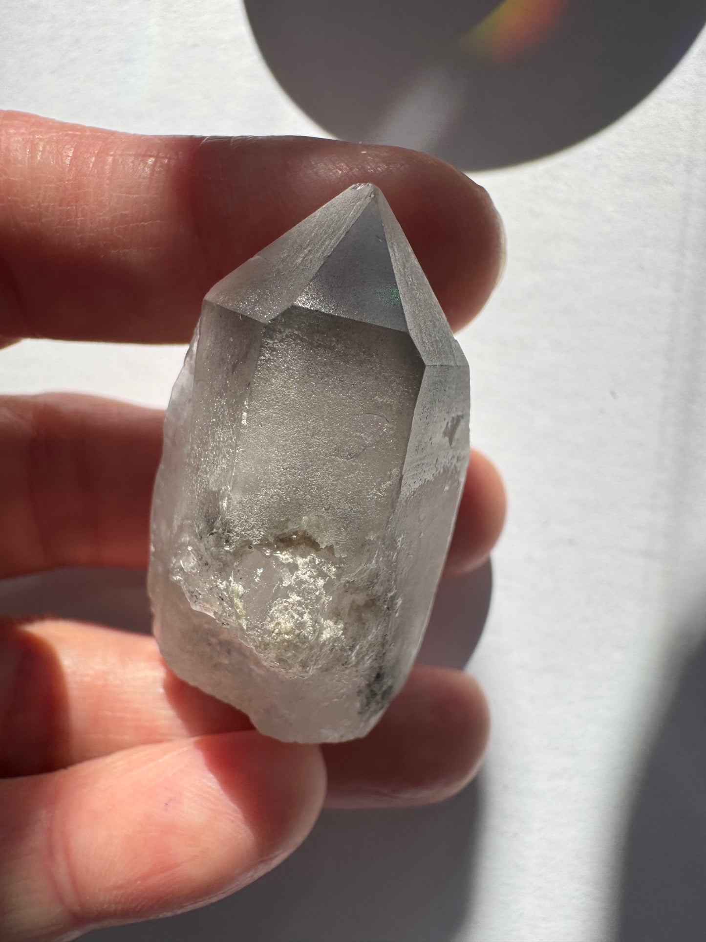Black Phantom Quartz Point 31 g Brazil - Moon Room Shop and Wellness