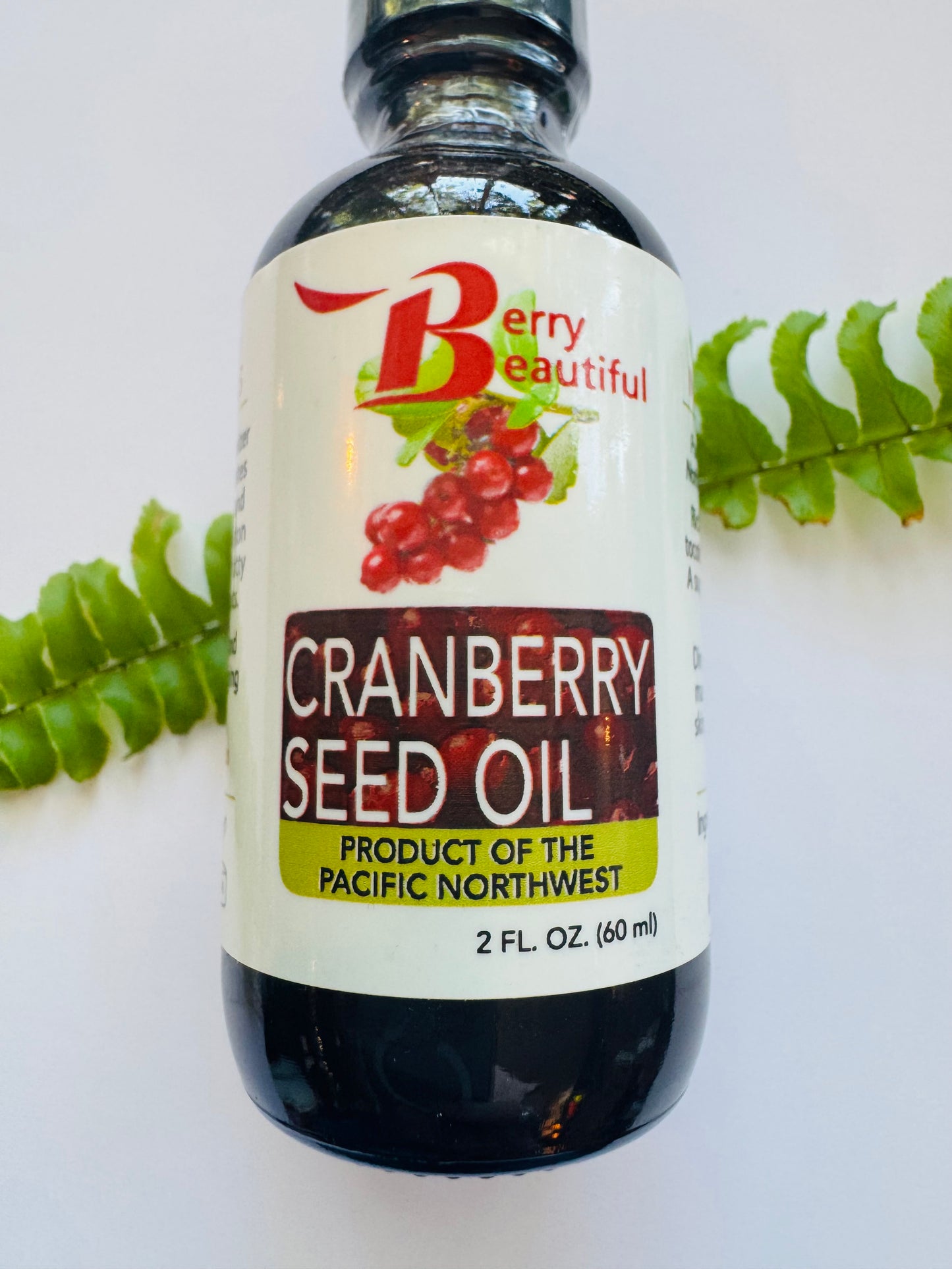 Berry Beautiful Cranberry Seed Oil 2 oz - Moon Room Shop and Wellness