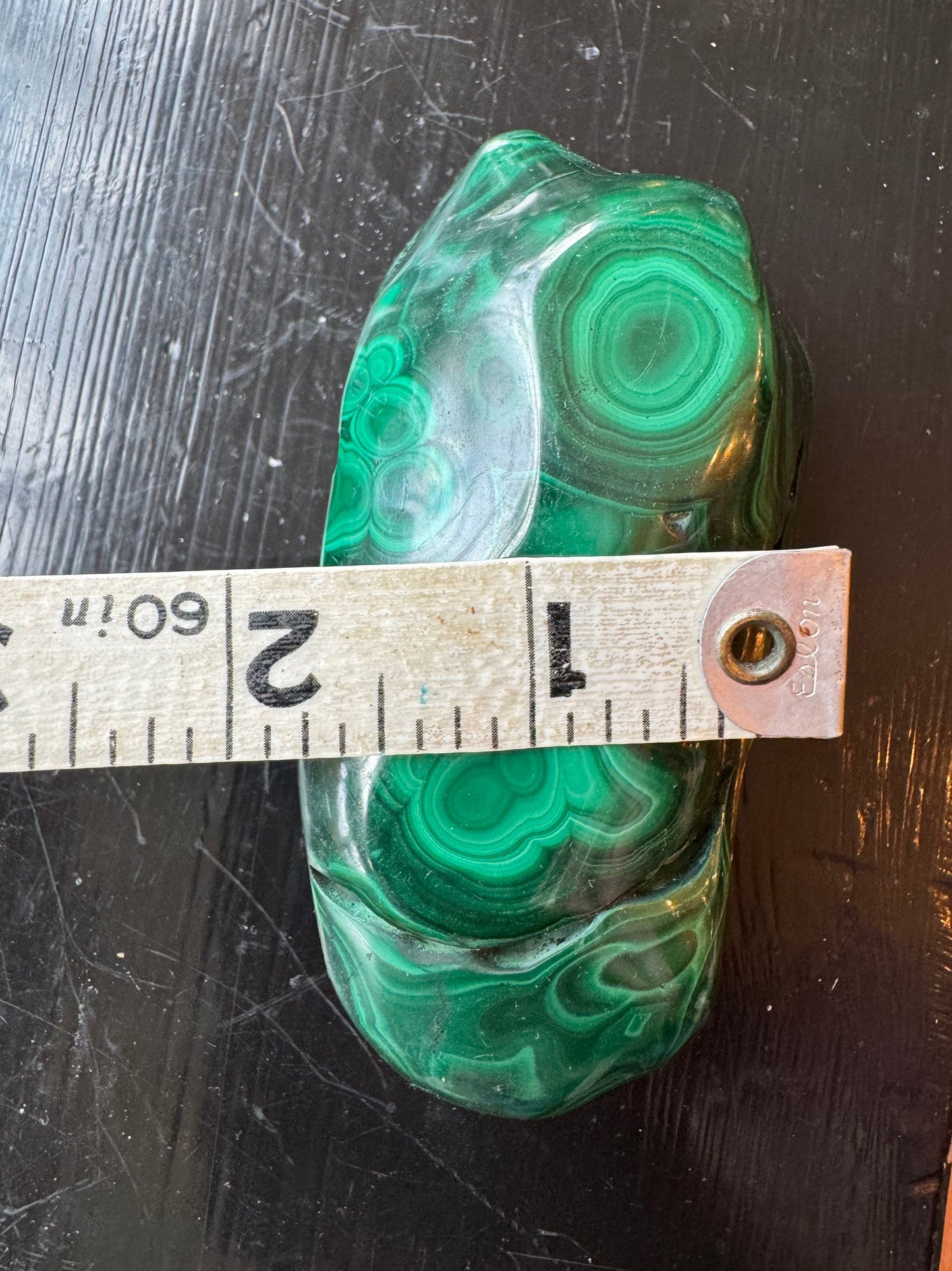 Malachite Freeform Congo 366 g Polished Beauty! - Moon Room Shop and Wellness