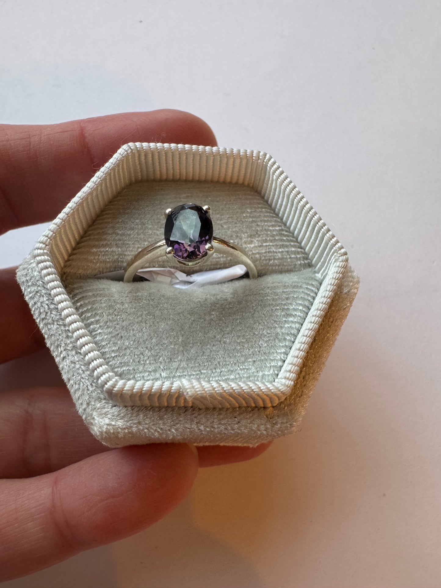 Mystic Topaz Sterling SIlver Ring Size 7 - Moon Room Shop and Wellness