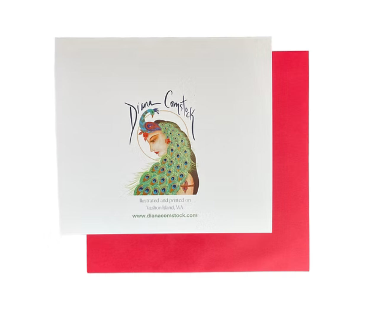 Owl Queen Card Vashon Artist Diana Comstock - Moon Room Shop and Wellness