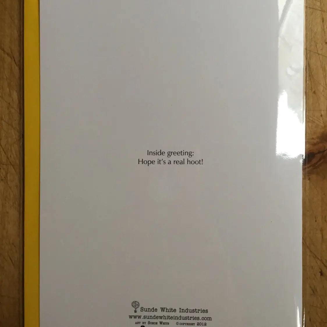 Hoot Birthday Card - Moon Room Shop and Wellness