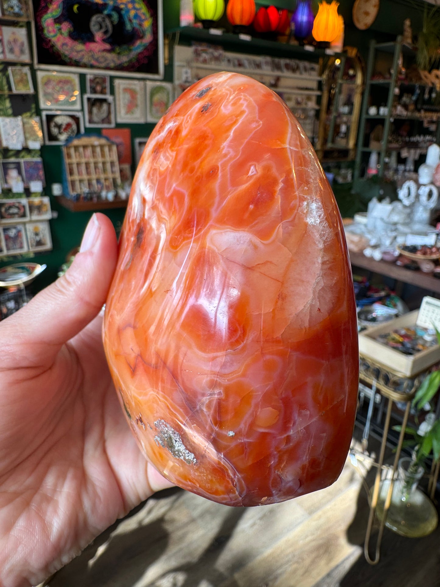 Carnelian Freeform 2.71lb - Moon Room Shop and Wellness