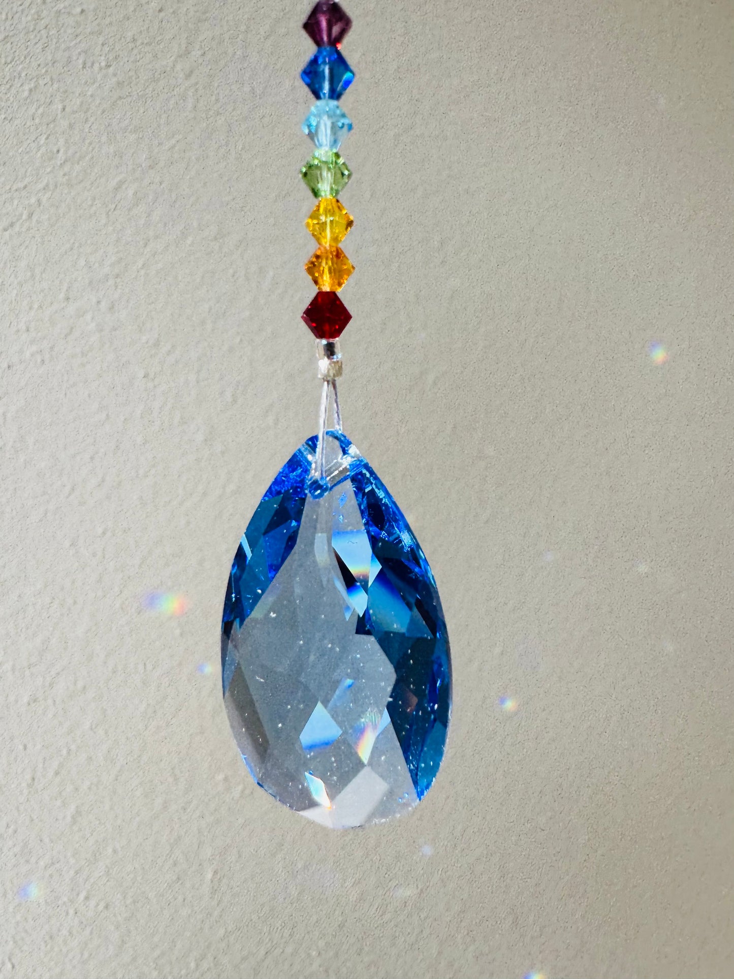 Magical Laurainbo "Almond Drop" Crystal / Prism 38mm - Moon Room Shop and Wellness
