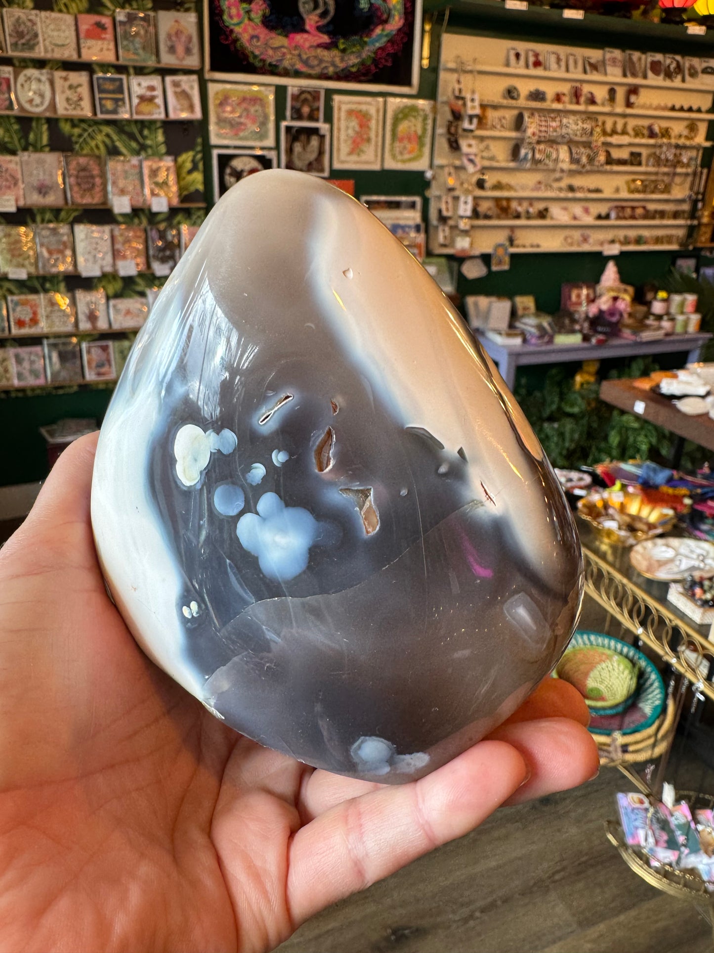 Orca Agate Freeform 3.11 lb - Moon Room Shop and Wellness