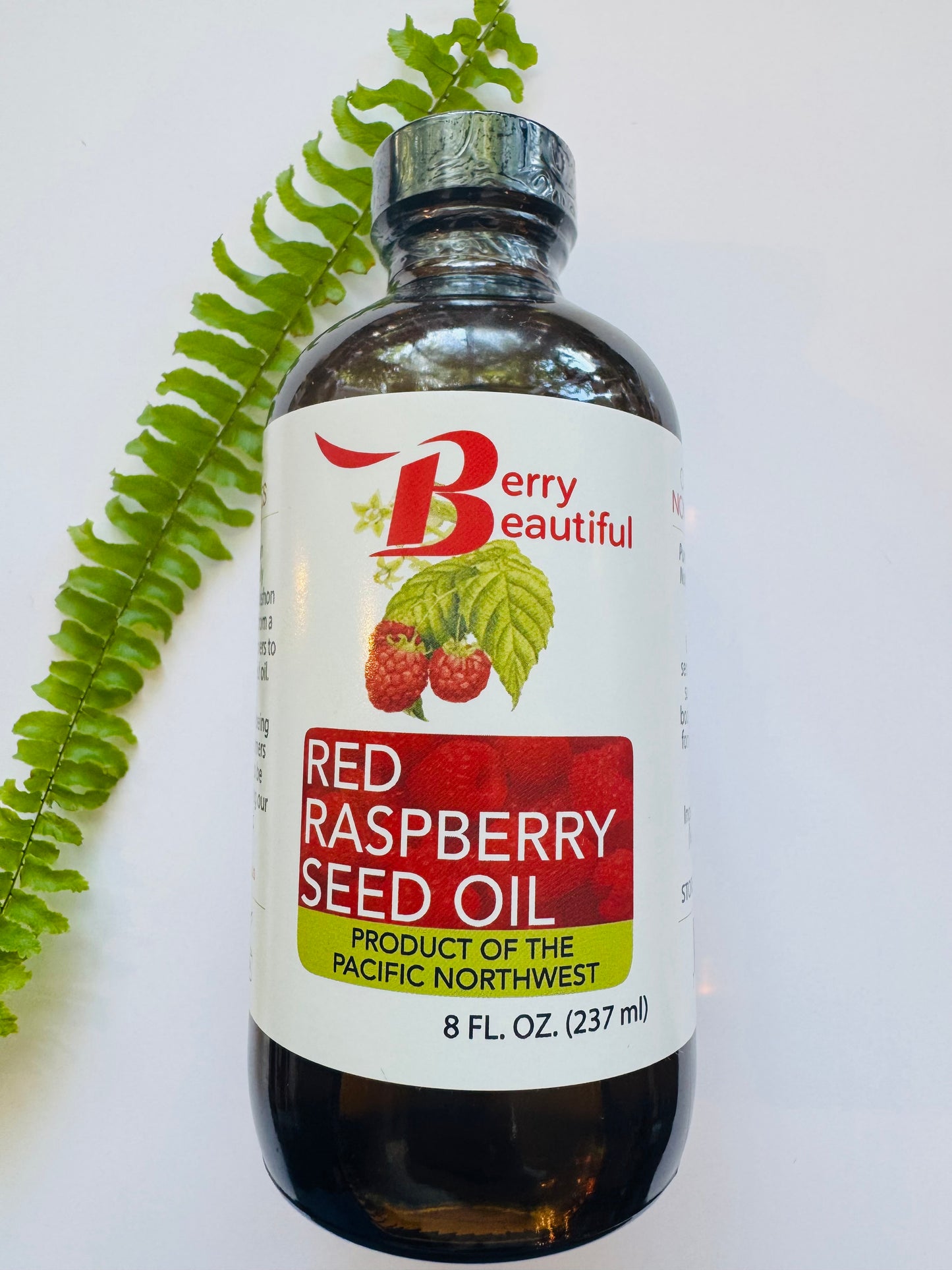 Berry Beautiful Red Raspberry Seed Oil 2 0z - Moon Room Shop and Wellness