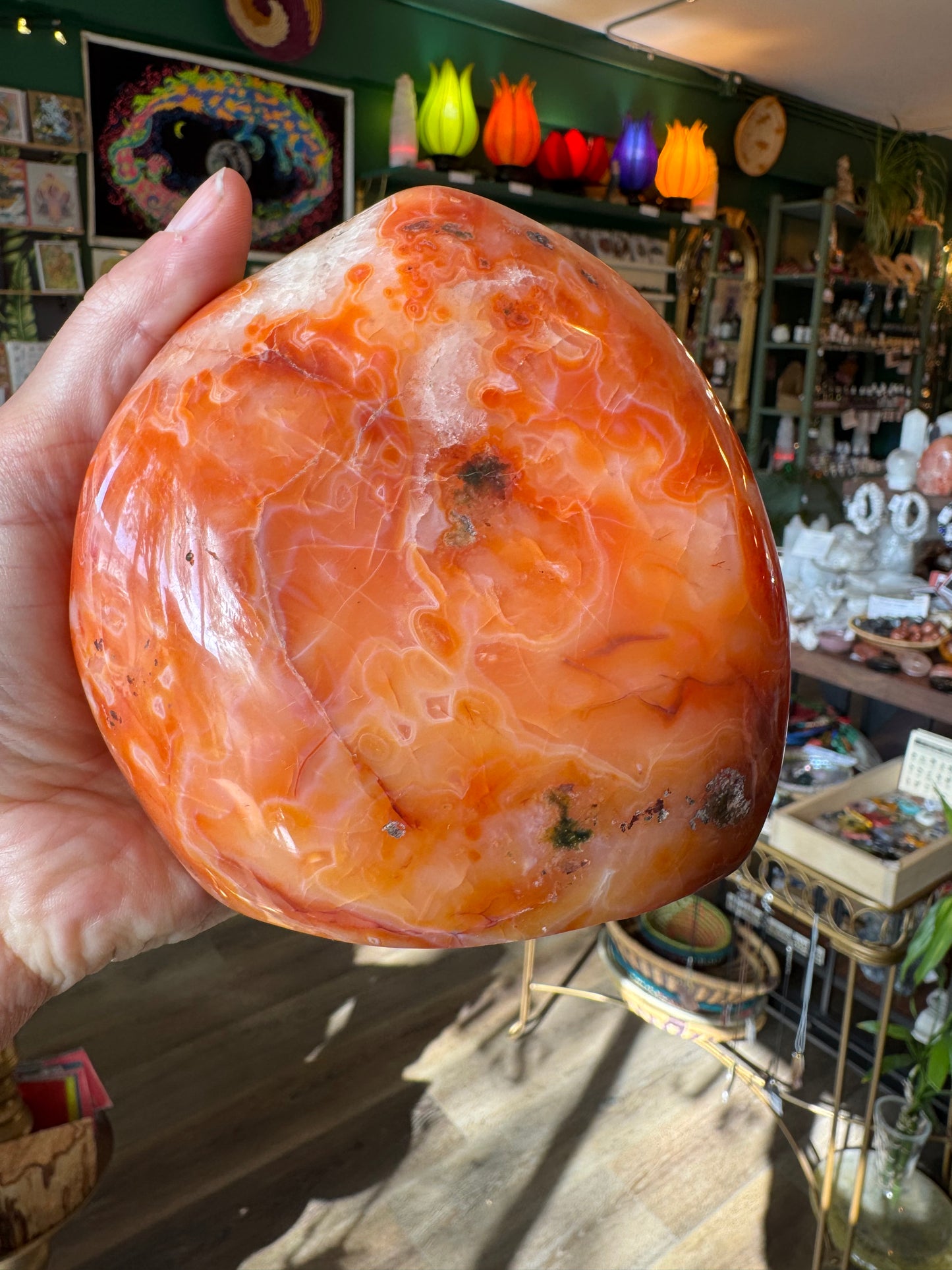 Carnelian Freeform 2.71lb - Moon Room Shop and Wellness