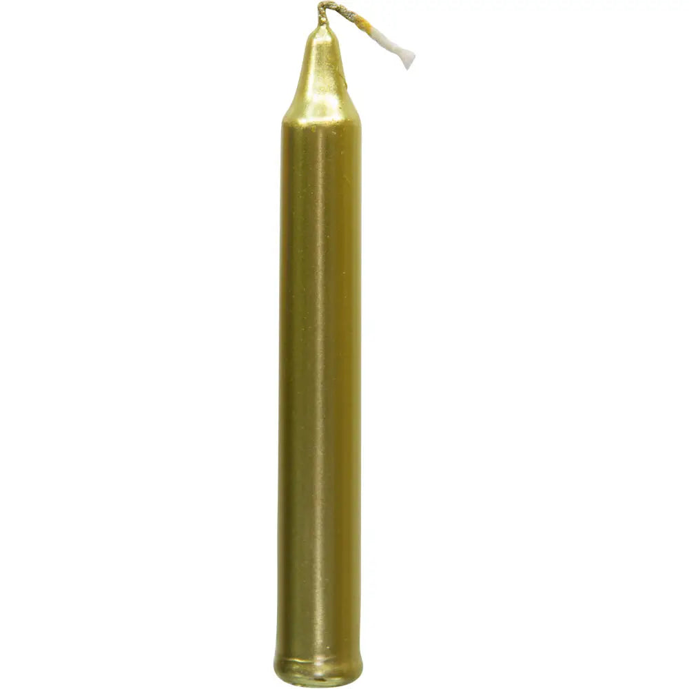 Gold Intention Candle 4 inch - Moon Room Shop and Wellness