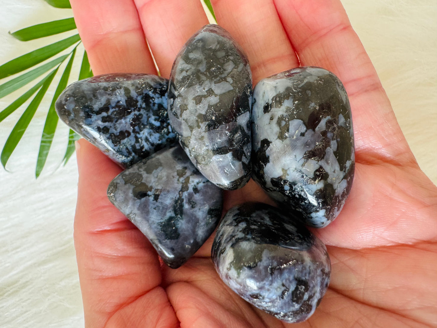 Indigo Gabbro Tumbled - Moon Room Shop and Wellness