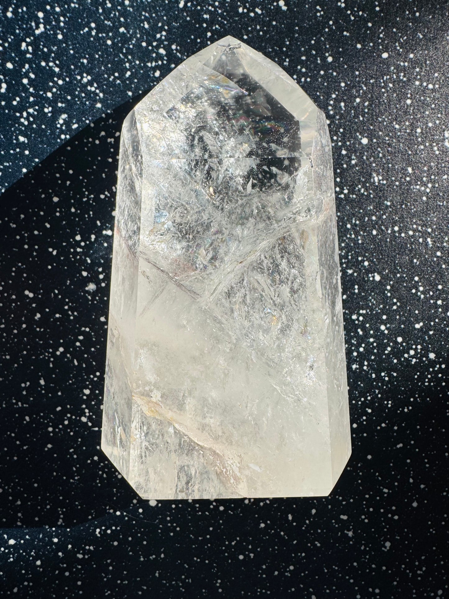 Clear Quartz Tower 1.02 pound Brazil Beauty - Moon Room Shop and Wellness