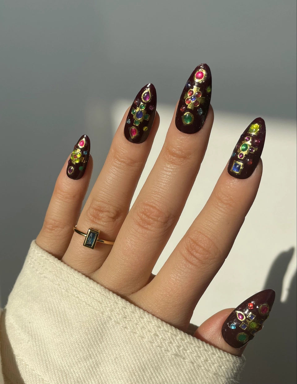 Nail Art Stickers- Bejeweled - Moon Room Shop and Wellness