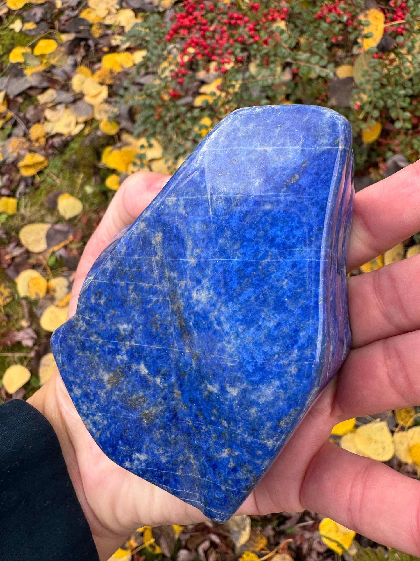Lapis Lazuli Freeform Afghanistan 1.08 lb - Moon Room Shop and Wellness