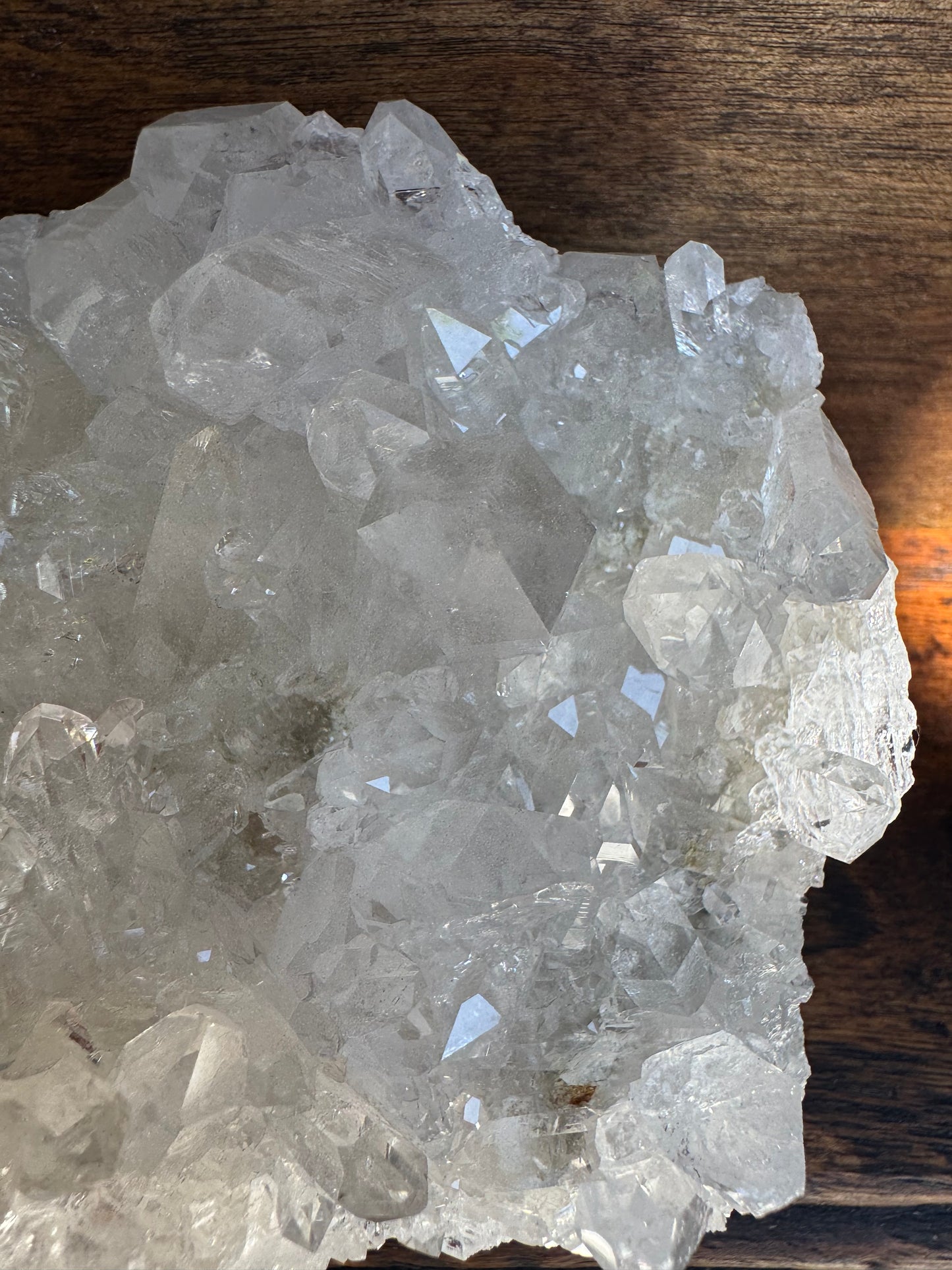 Clear Quartz Sparkly Brazilian Cluster 1.12 lb - Moon Room Shop and Wellness