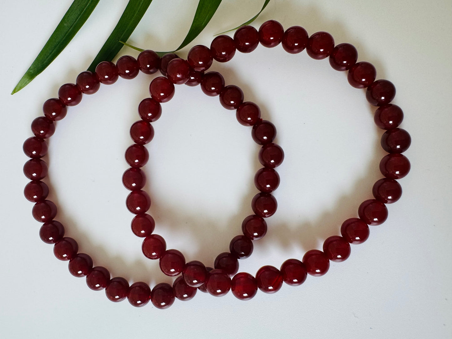 Carnelian Stretch Bracelet 8mm - Moon Room Shop and Wellness