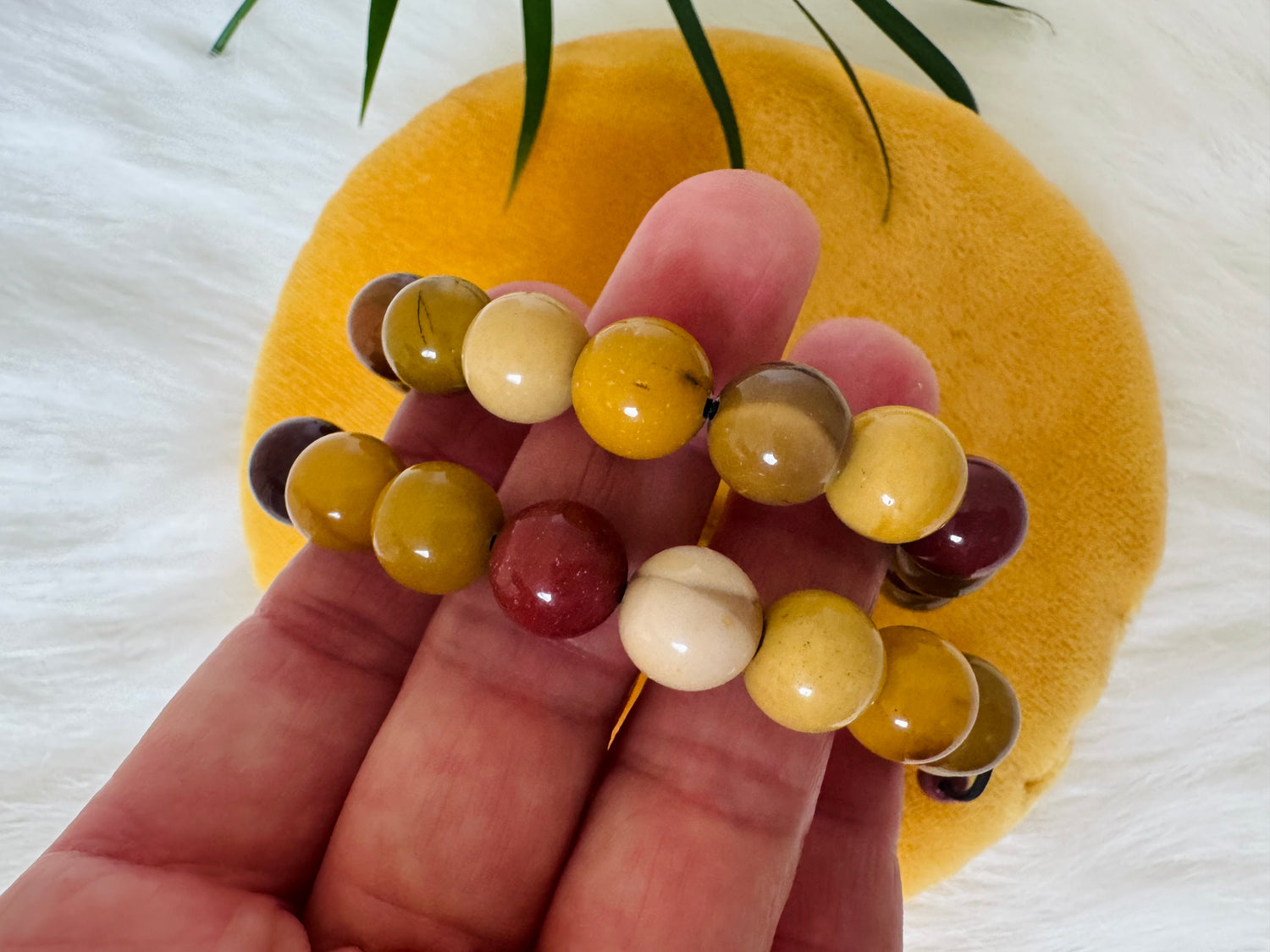 Mookaite Grade A ++ Adjustable Bracelet 10 mm - Moon Room Shop and Wellness