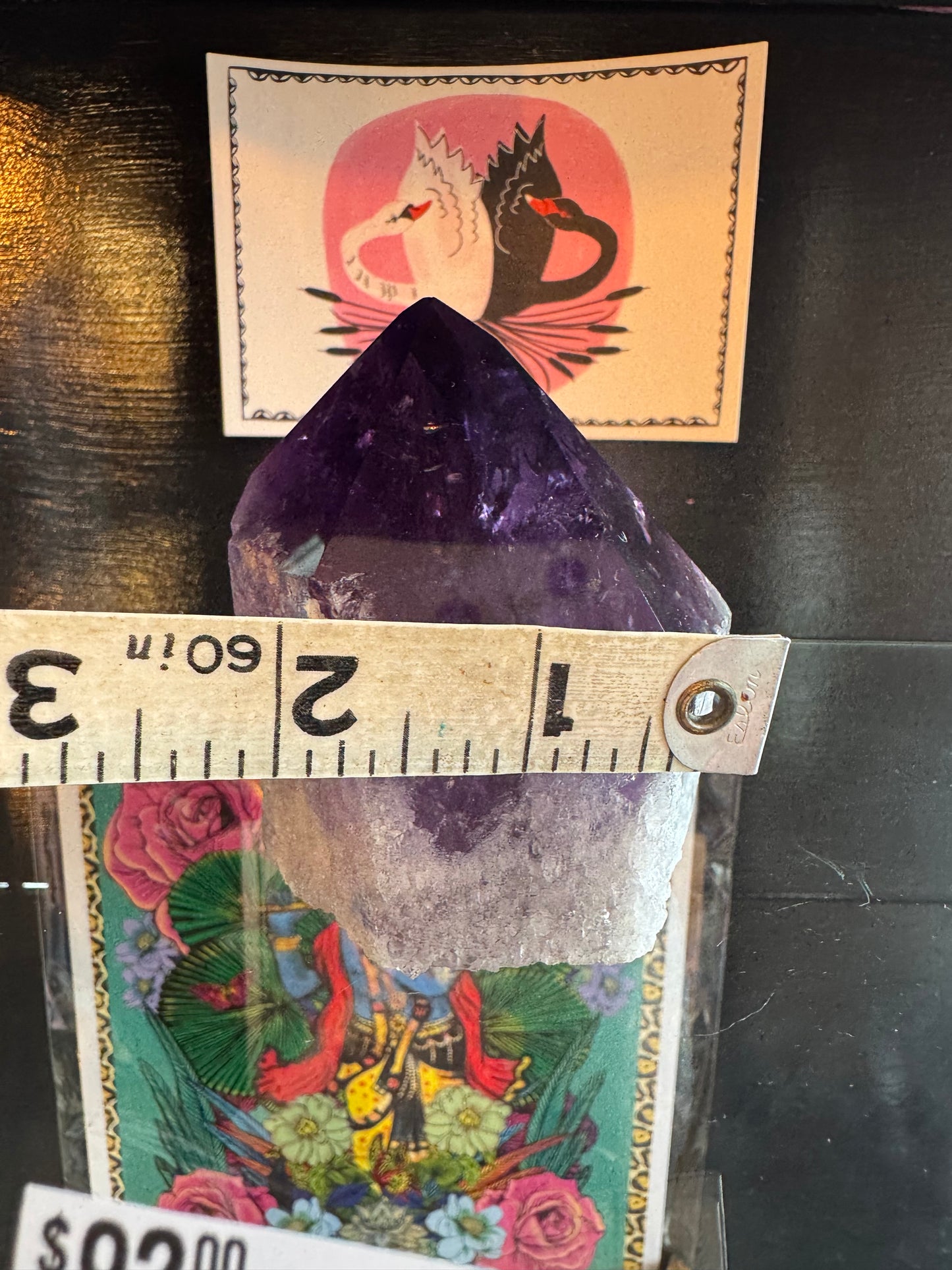 Deep Purple Amethyst Point- 410 g- Brazil - Moon Room Shop and Wellness