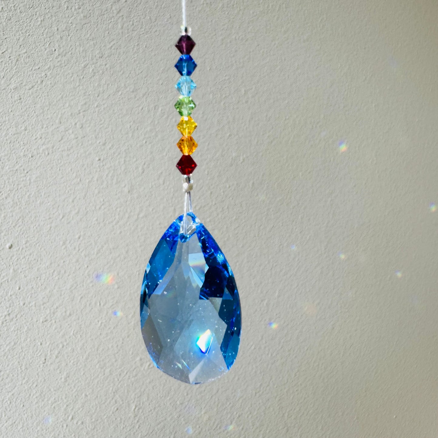 Magical Laurainbo "Almond Drop" Crystal / Prism 38mm - Moon Room Shop and Wellness