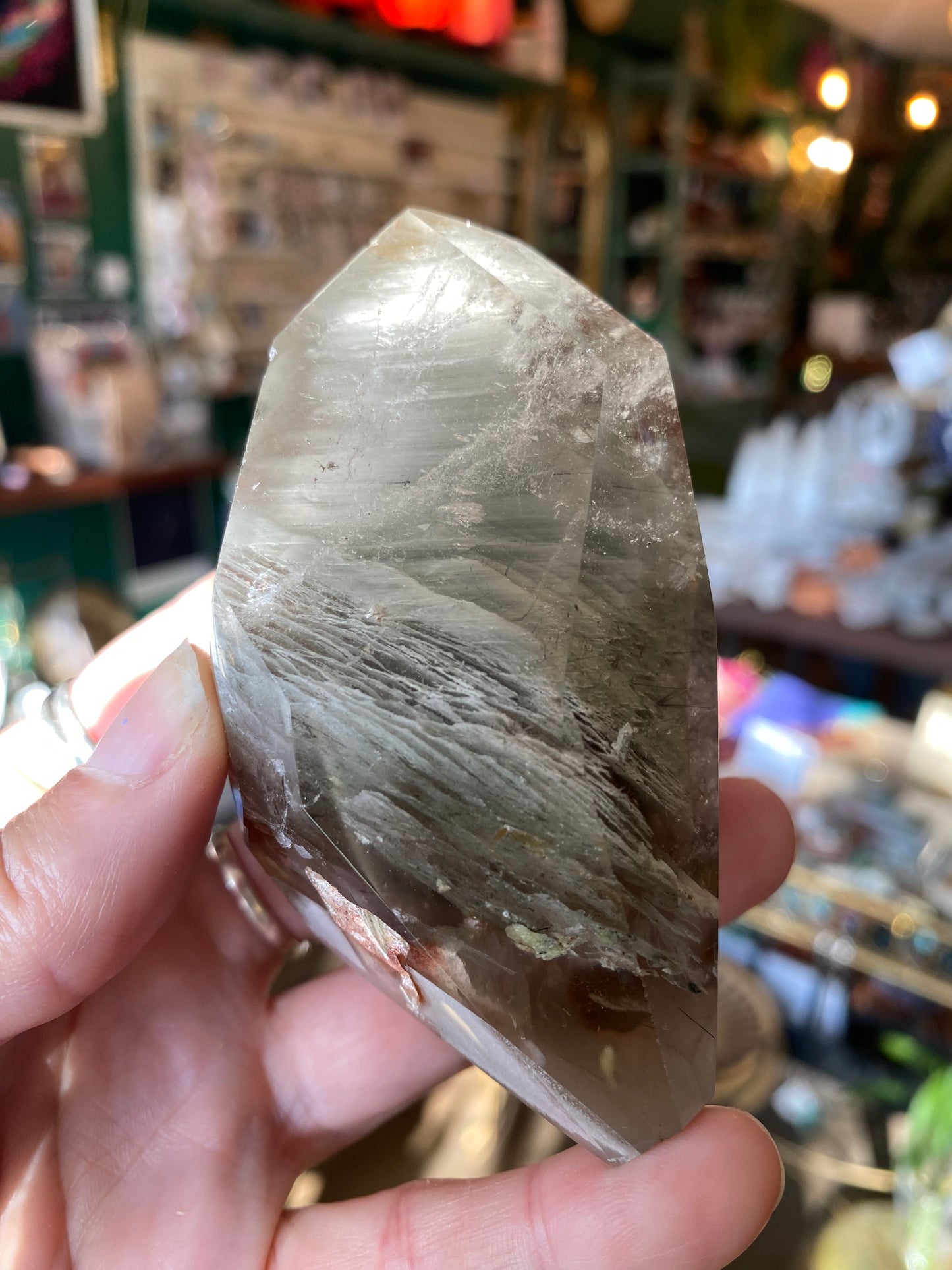 1000 Layer Garden Quartz - Lodolite- 204 g - Moon Room Shop and Wellness