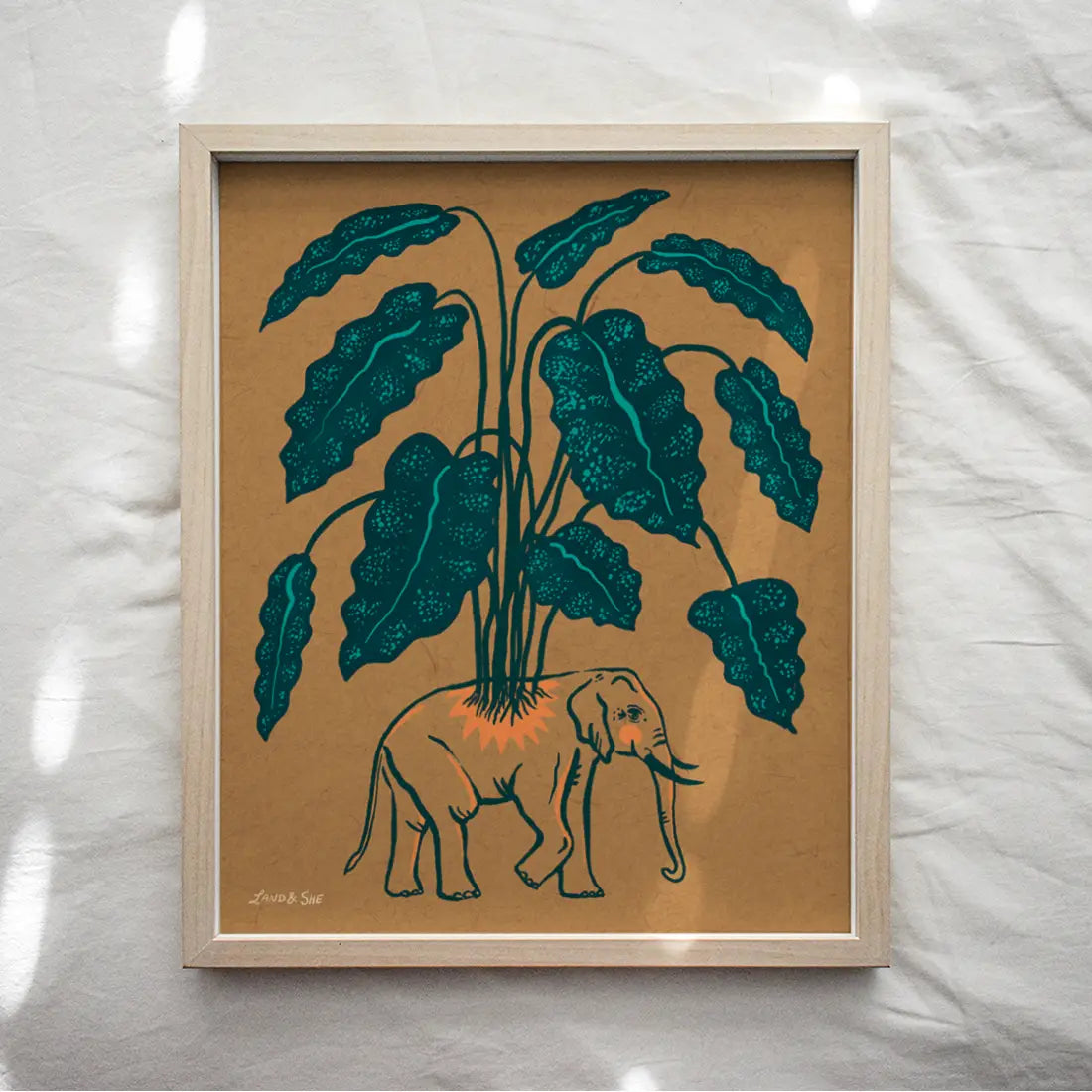 Elephant Ear Print 8x10 - Moon Room Shop and Wellness
