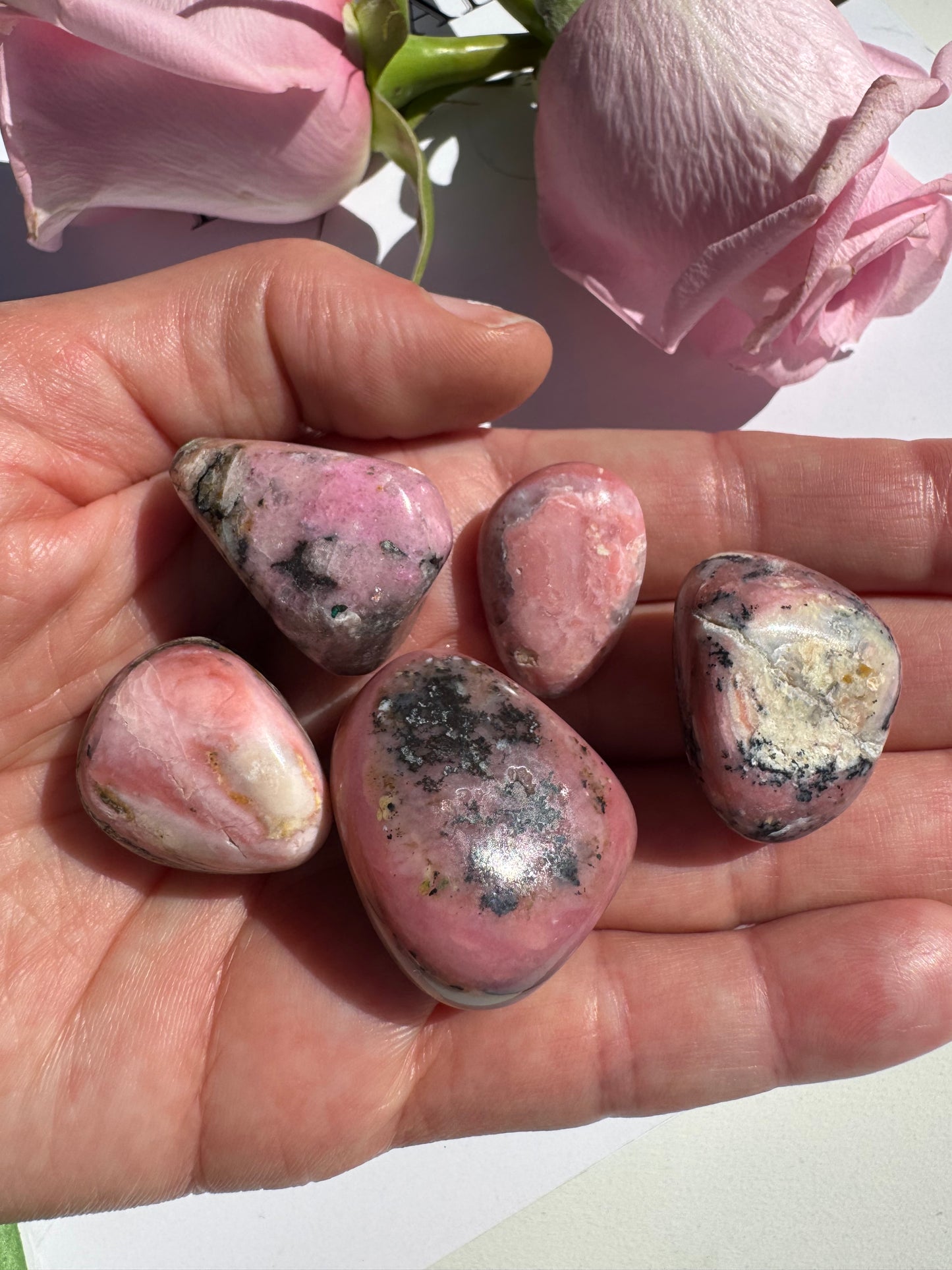 GORGEOUS Pink Opal Tumbled Peru - Moon Room Shop and Wellness