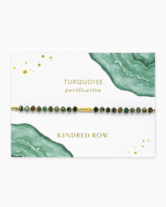 Turquoise Healing Gemstone Stacking Bracelet - Moon Room Shop and Wellness