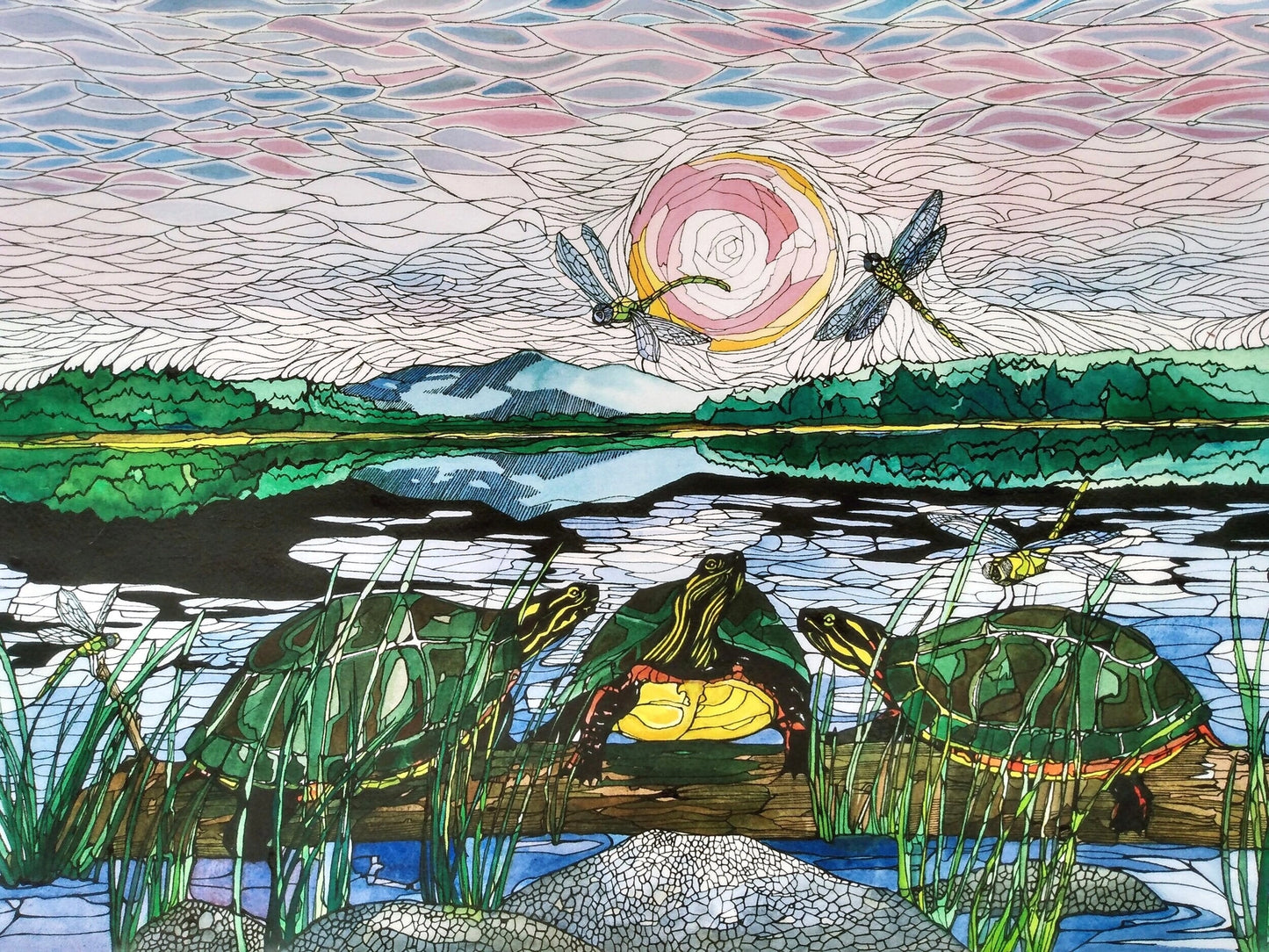 Turtles Art Card - Moon Room Shop and Wellness