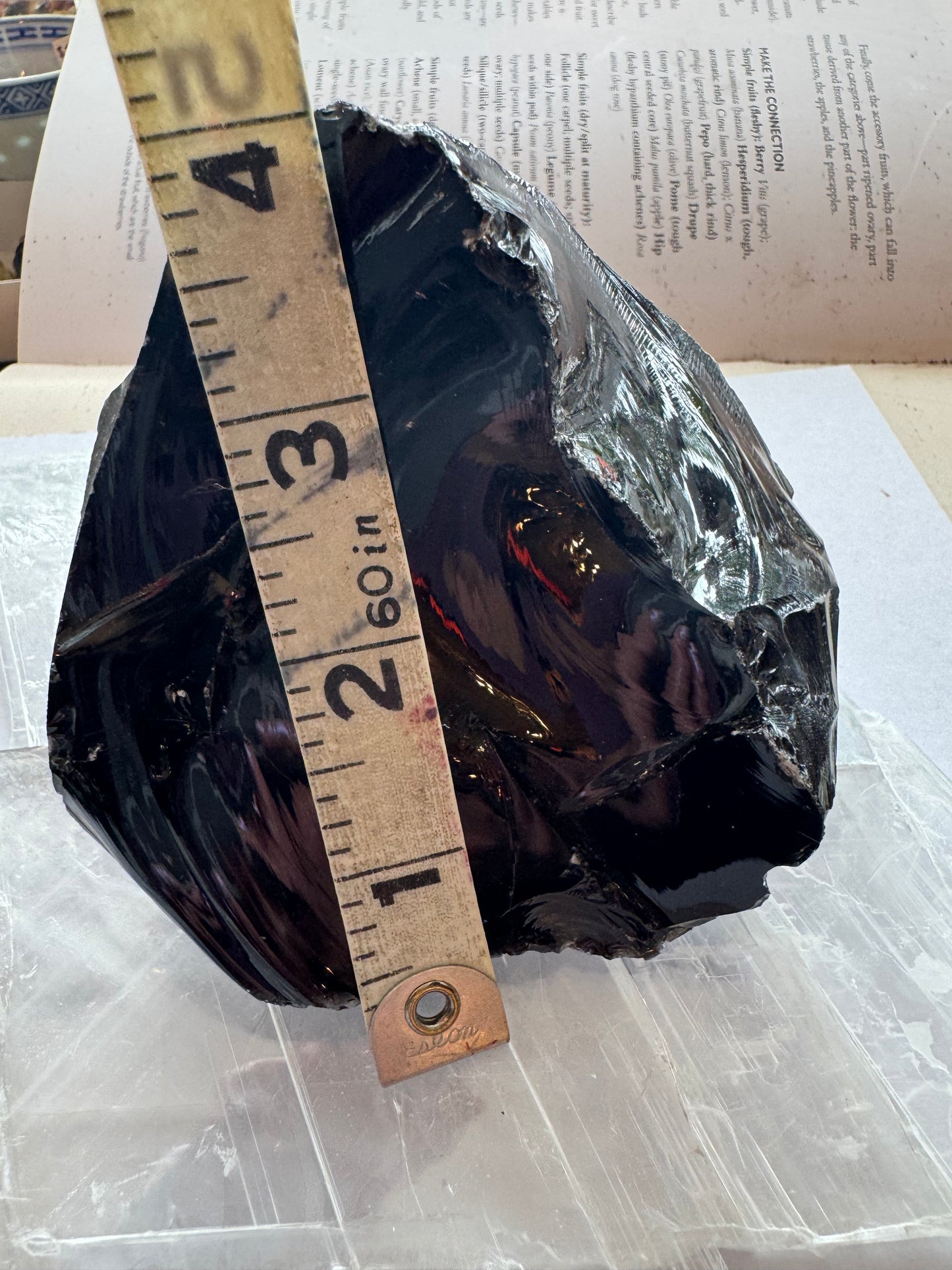 Black Obsidian Raw 1.4lb - Moon Room Shop and Wellness