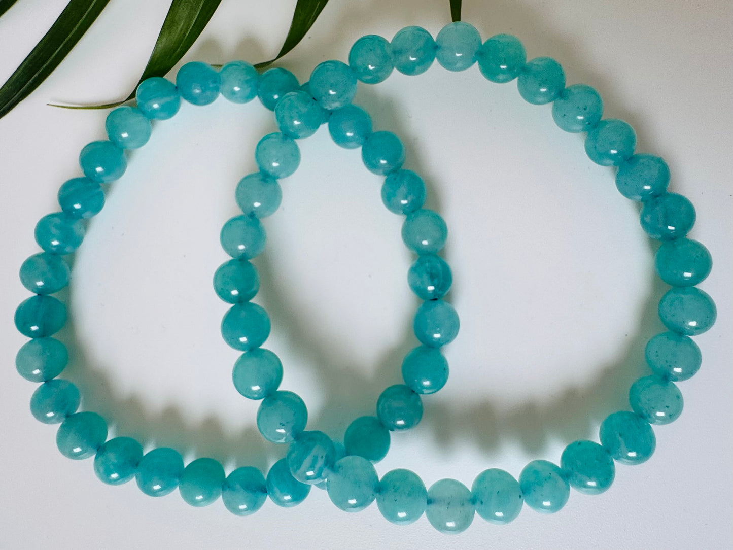 Amazonite Stretch Bracelet 6mm - Moon Room Shop and Wellness