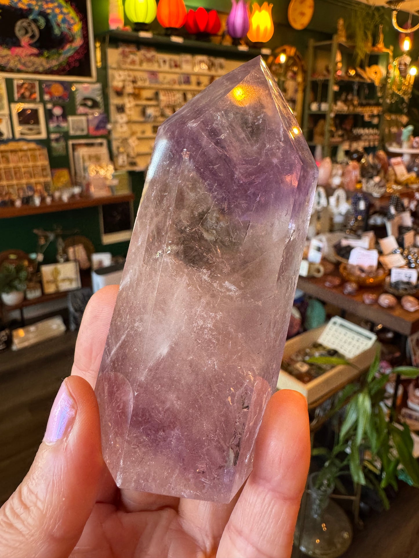 Phantom Amethyst Tower 206 g Brazil - Moon Room Shop and Wellness