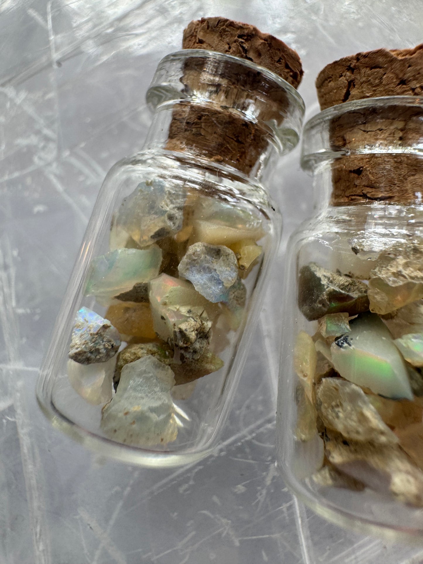 Mini Ethiopian Opal Jars 1 ml - Moon Room Shop and Wellness