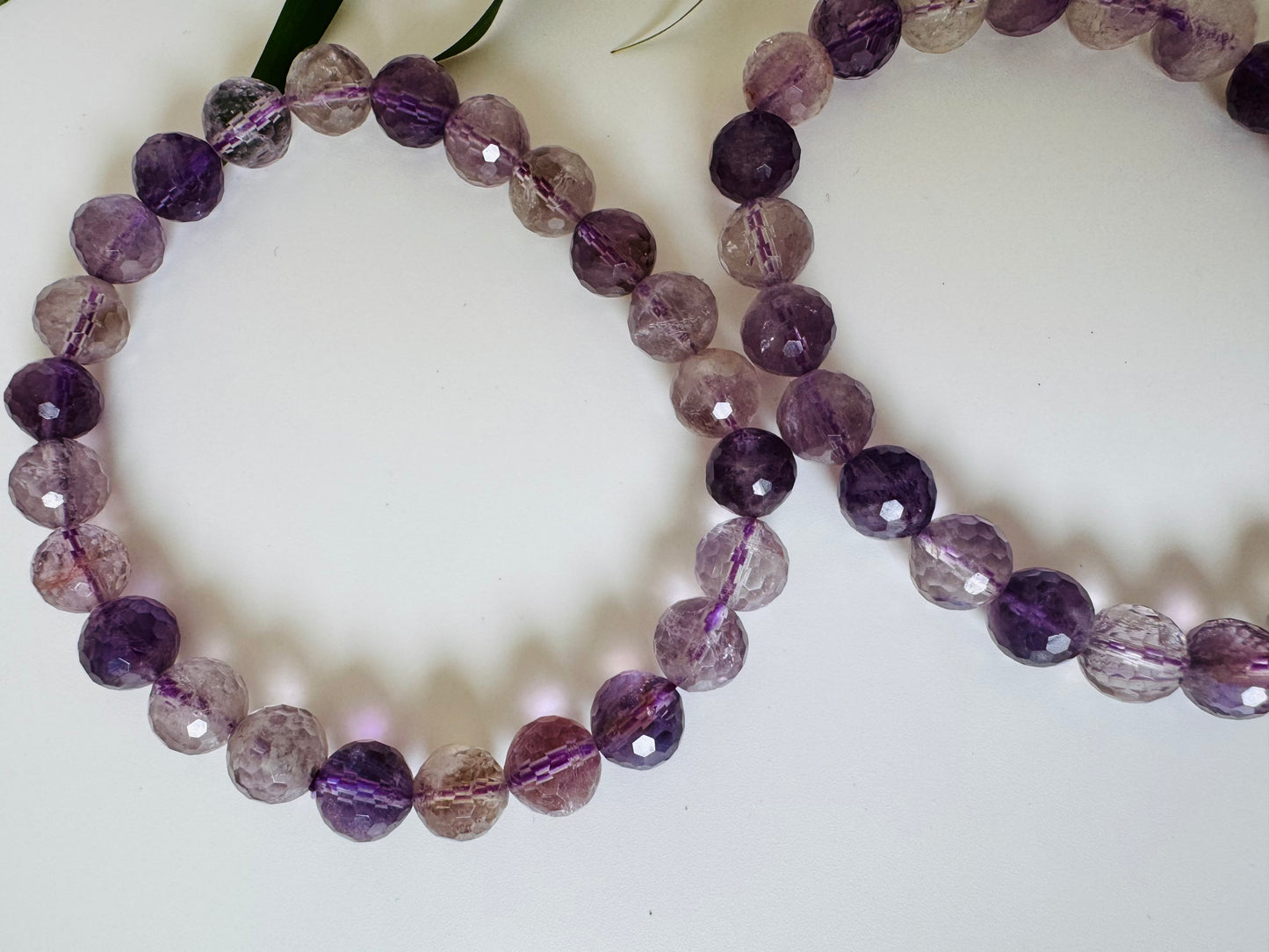 Super Seven Faceted Stretch Bracelet 8mm - Moon Room Shop and Wellness