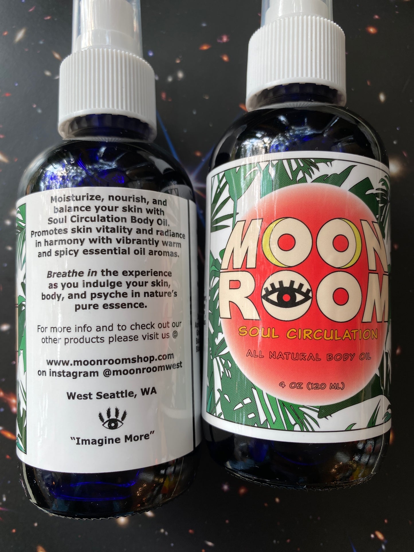 Moon Room Soul Circulation Body Oil 4oz - Moon Room Shop and Wellness