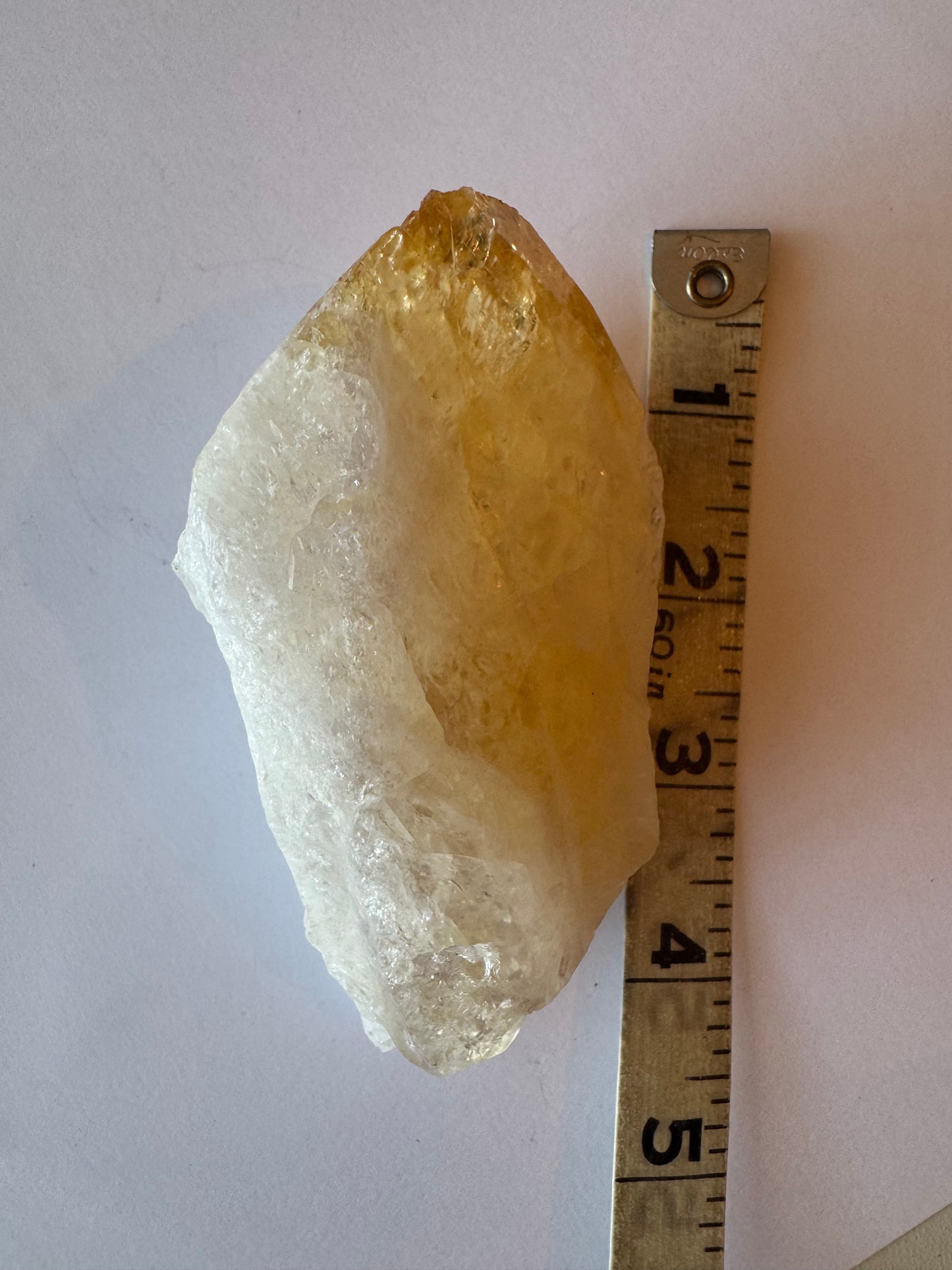 Citrine (heat treated) Rough Point 261 g