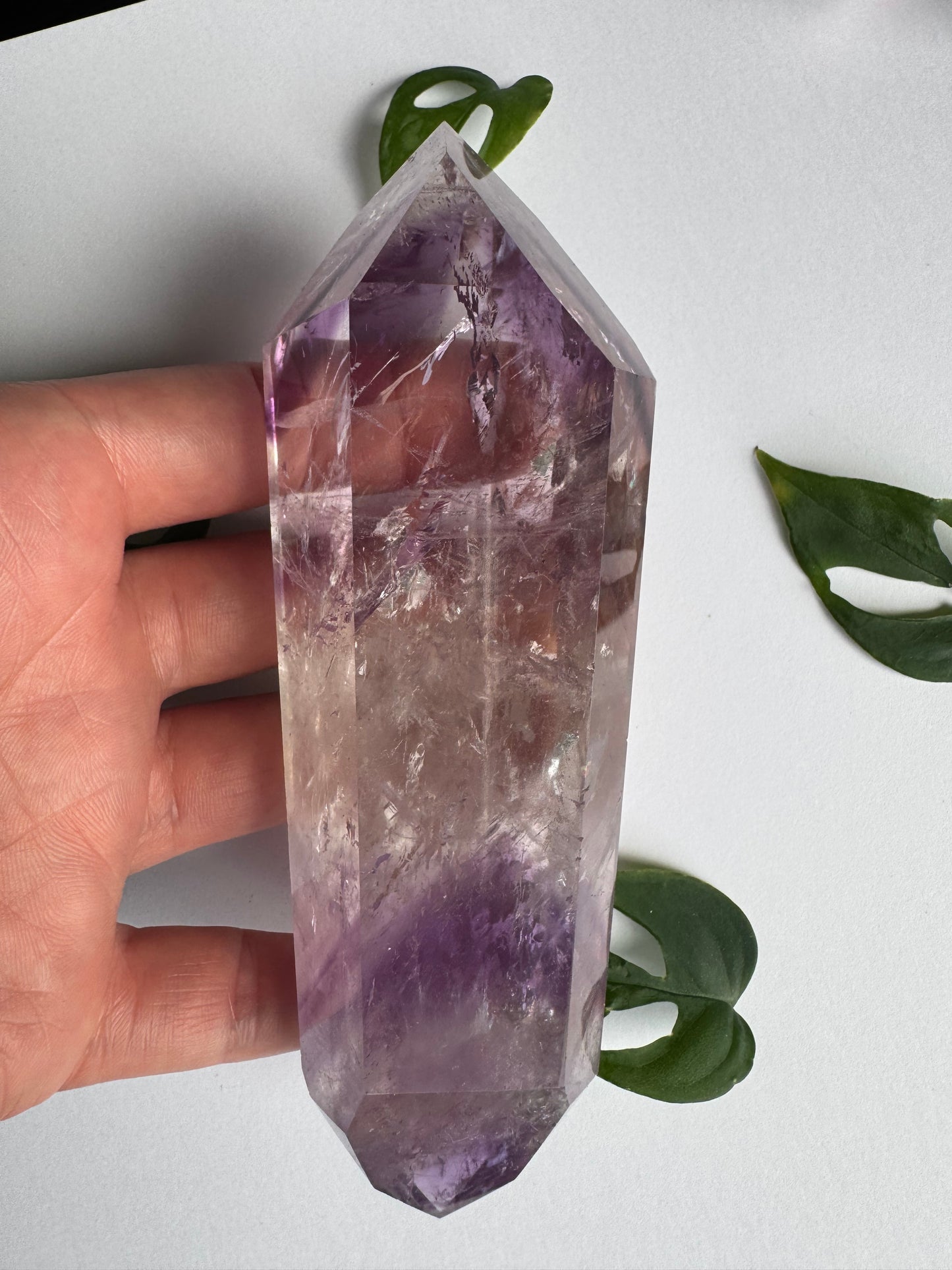 Phantom Amethyst Double Terminated  238 g Brazil - Moon Room Shop and Wellness