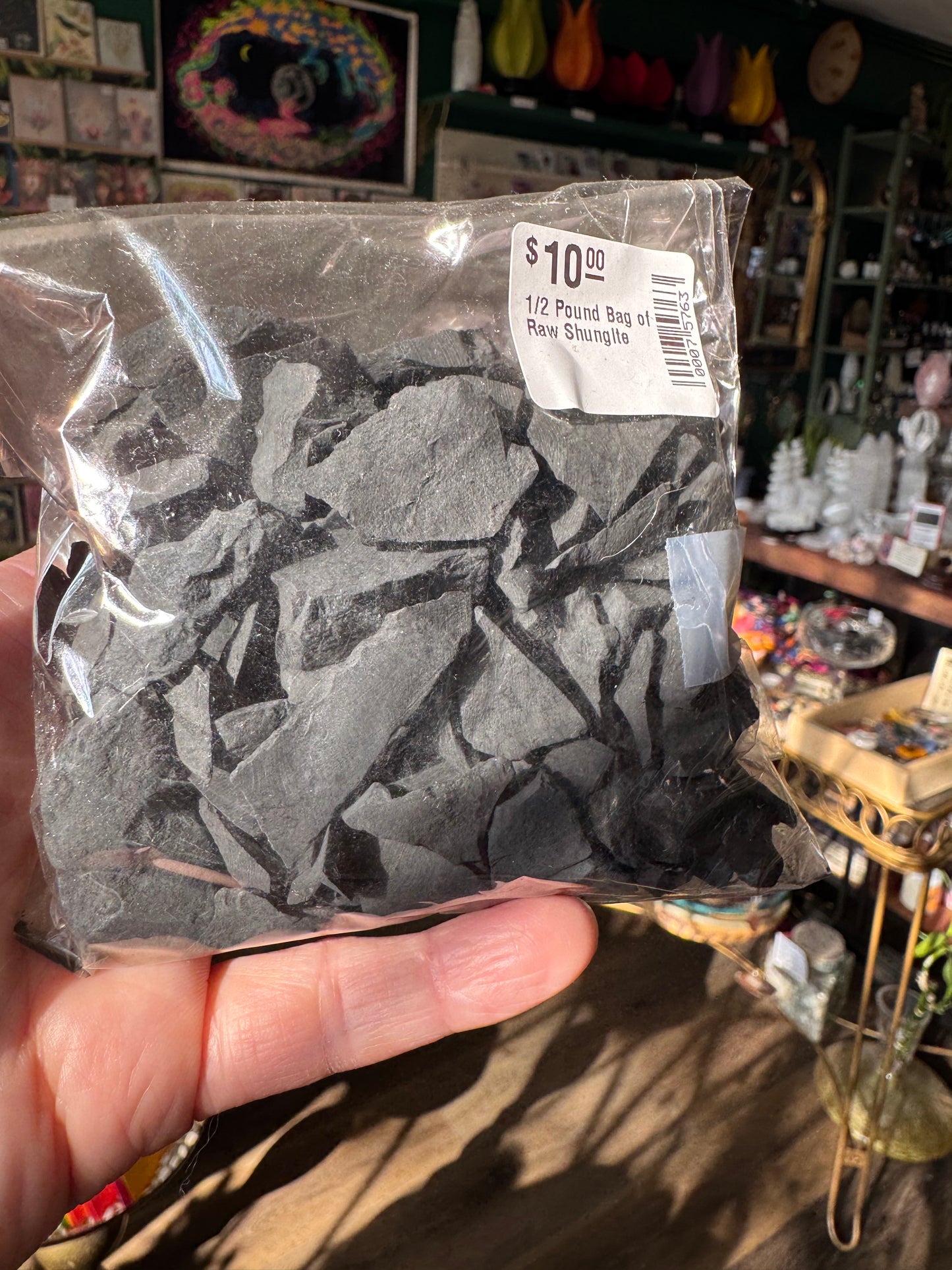 1/2 Pound Bag of Raw Shungite