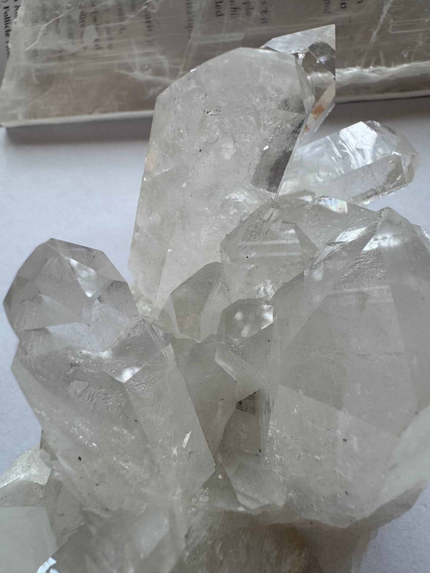 Clear Quartz Cluster 1.29 lb Brazil Beauty! - Moon Room Shop and Wellness