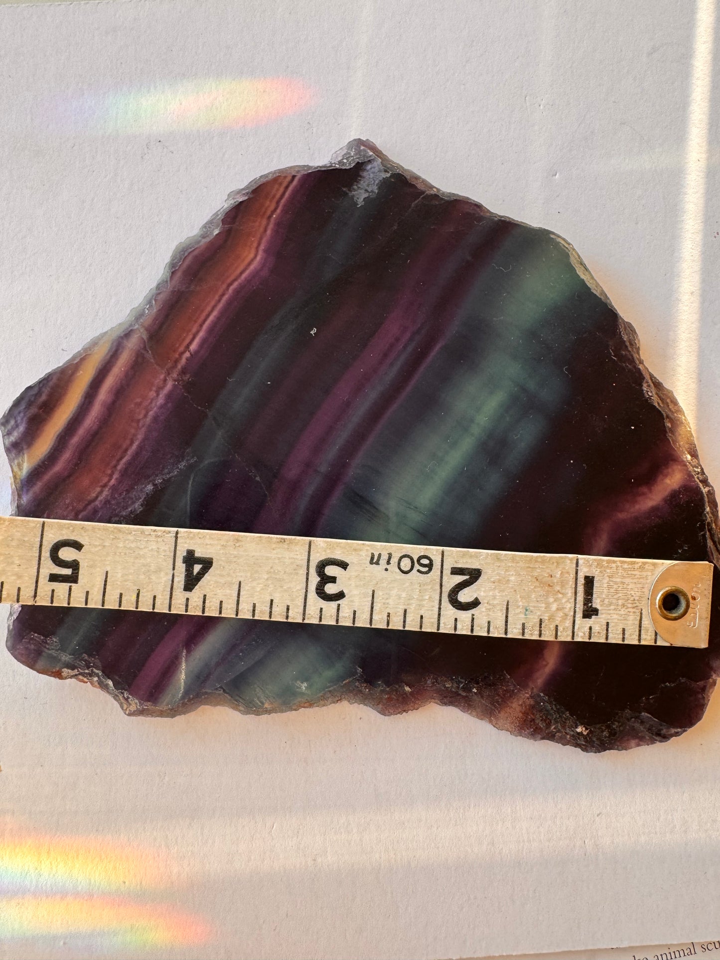 Fluorite SLab 345 g China - Moon Room Shop and Wellness