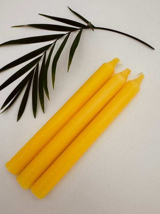 Intention Candle- Yellow - Moon Room Shop and Wellness
