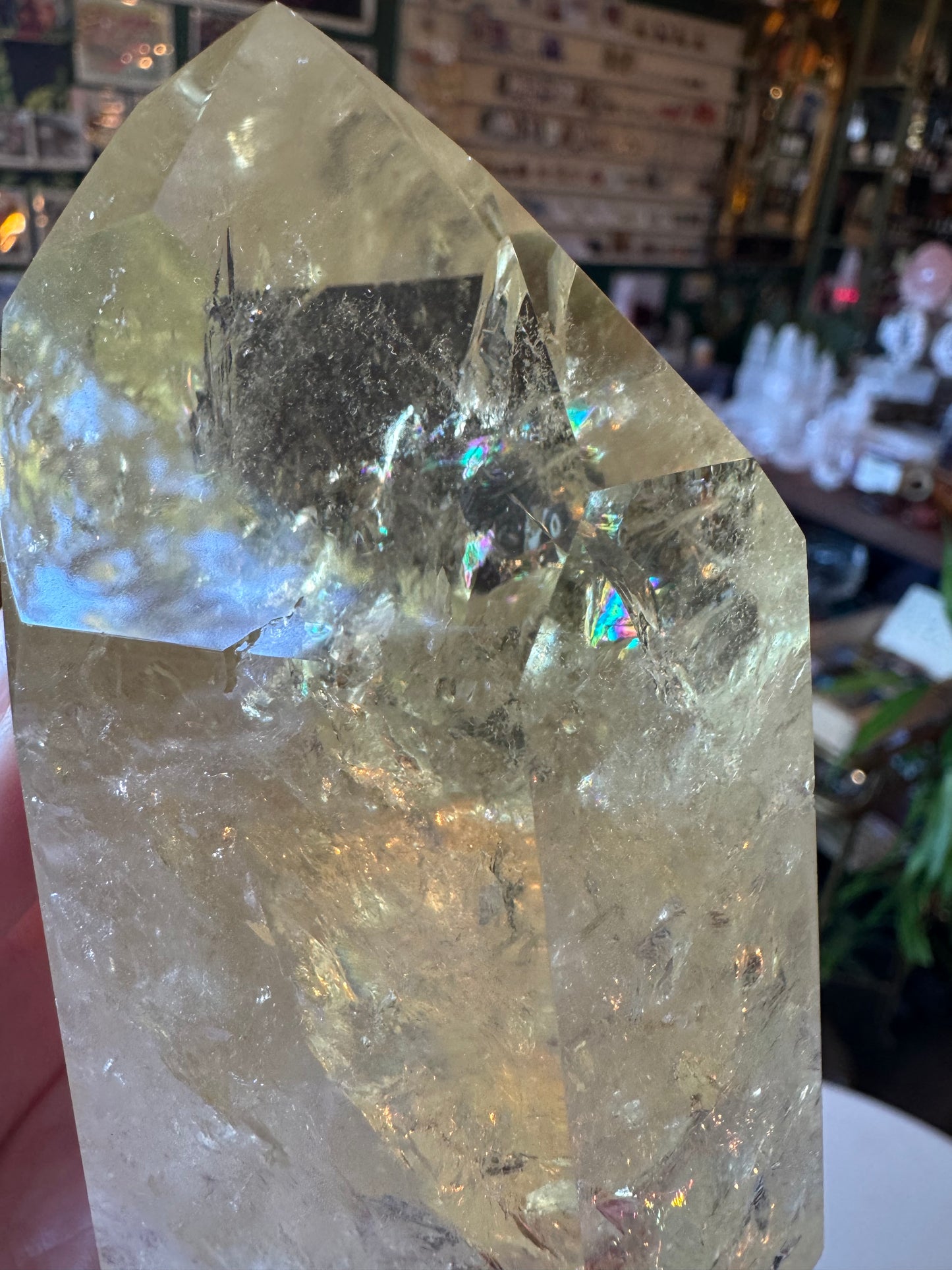 Lemon Quartz Tower 1.19 lbs Brazil