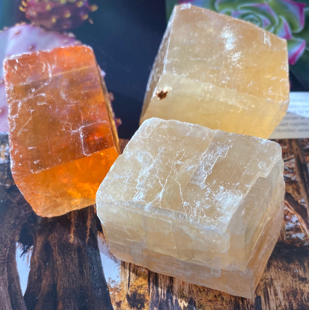 Honey Optical Calcite - Moon Room Shop and Wellness