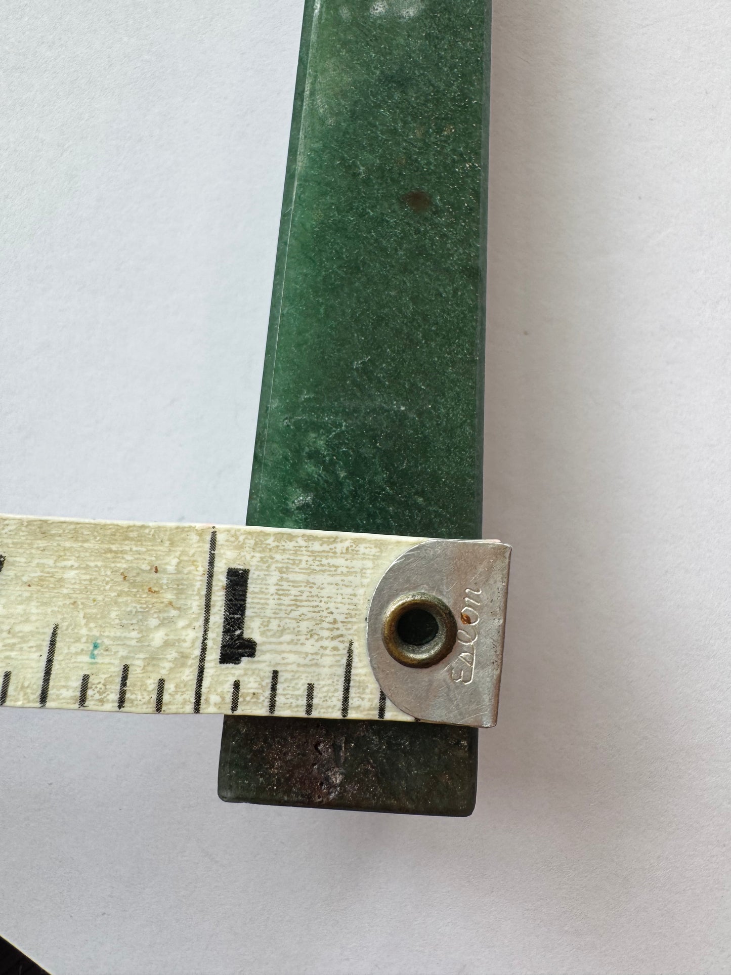 Green Aventurine Tower Obelisk 176 g Brazil Deep Beauty - Moon Room Shop and Wellness