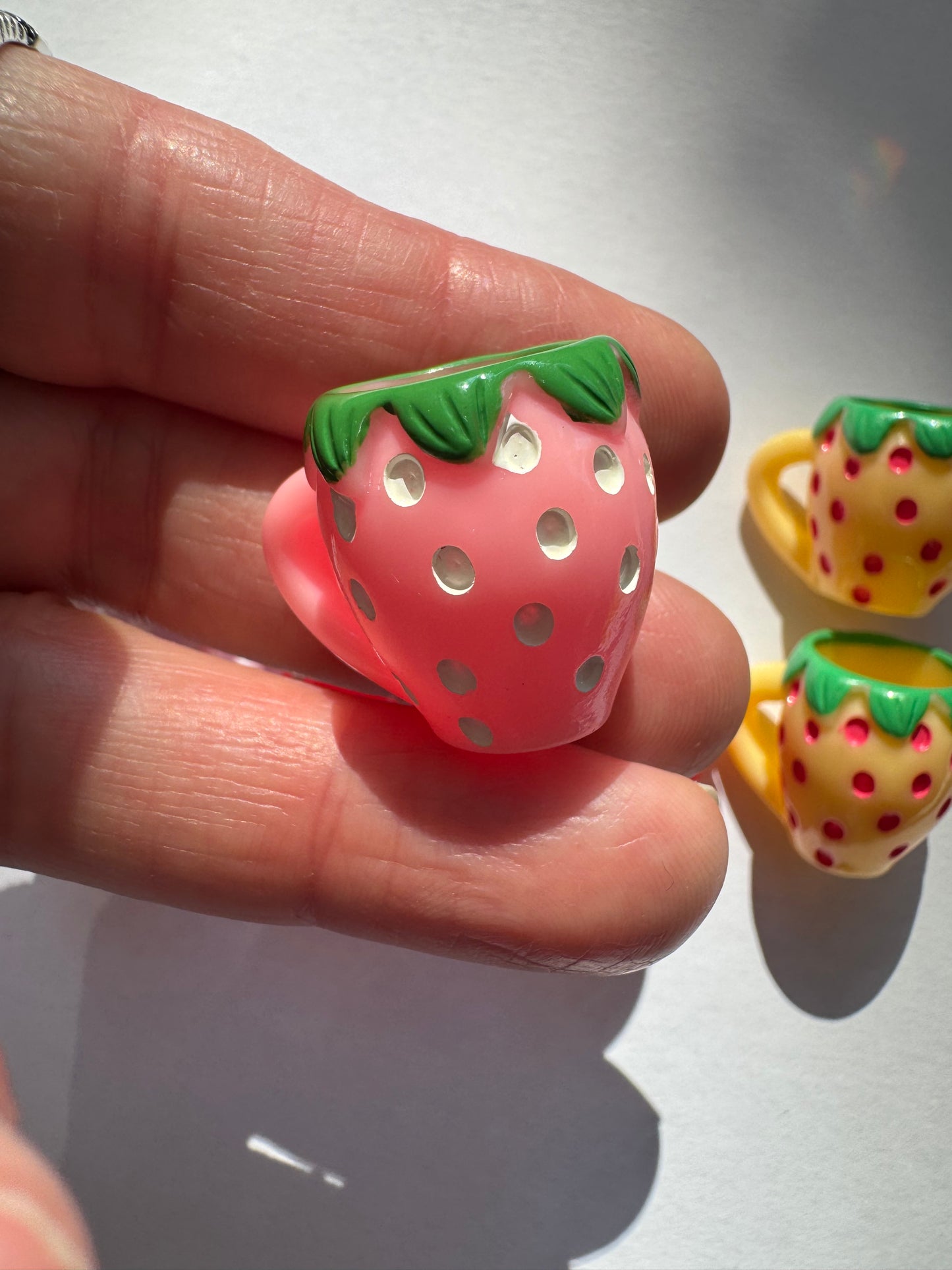 Strawberry Cup Charm - Moon Room Shop and Wellness
