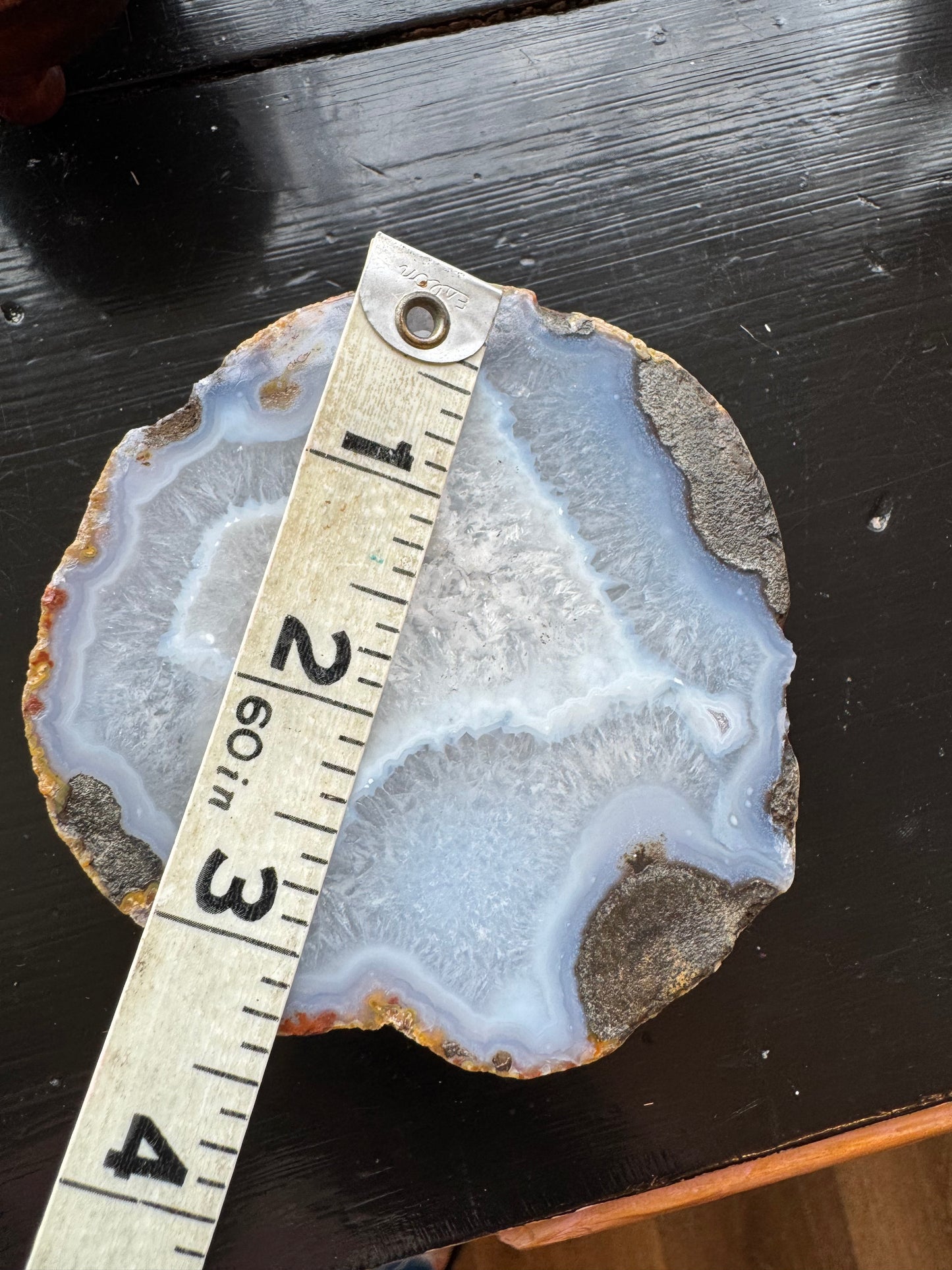 Las Choyas Geode/ Coconut Geode -Agate- Chihuahua, Mexico 410 g - Moon Room Shop and Wellness