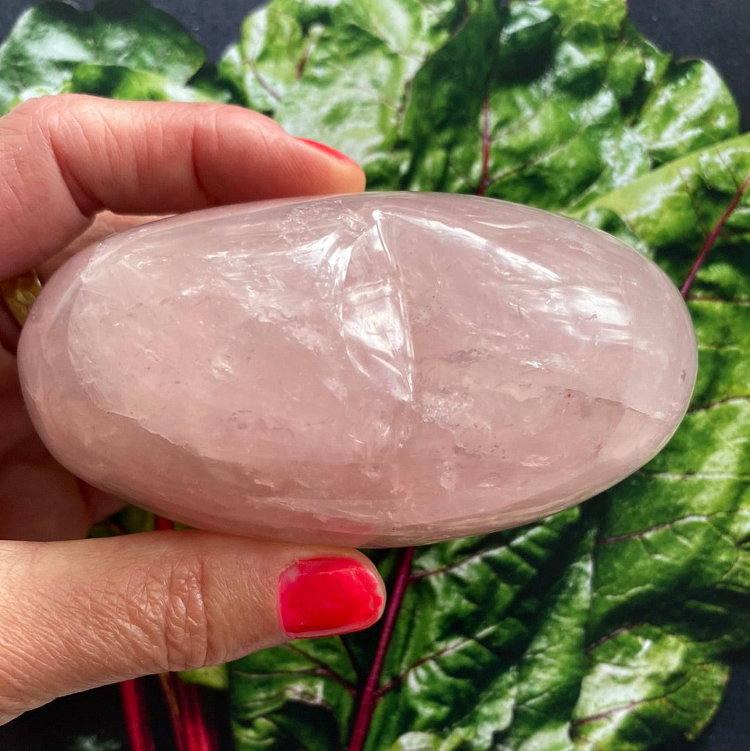 Rose Quartz Heart 506 gram - Moon Room Shop and Wellness