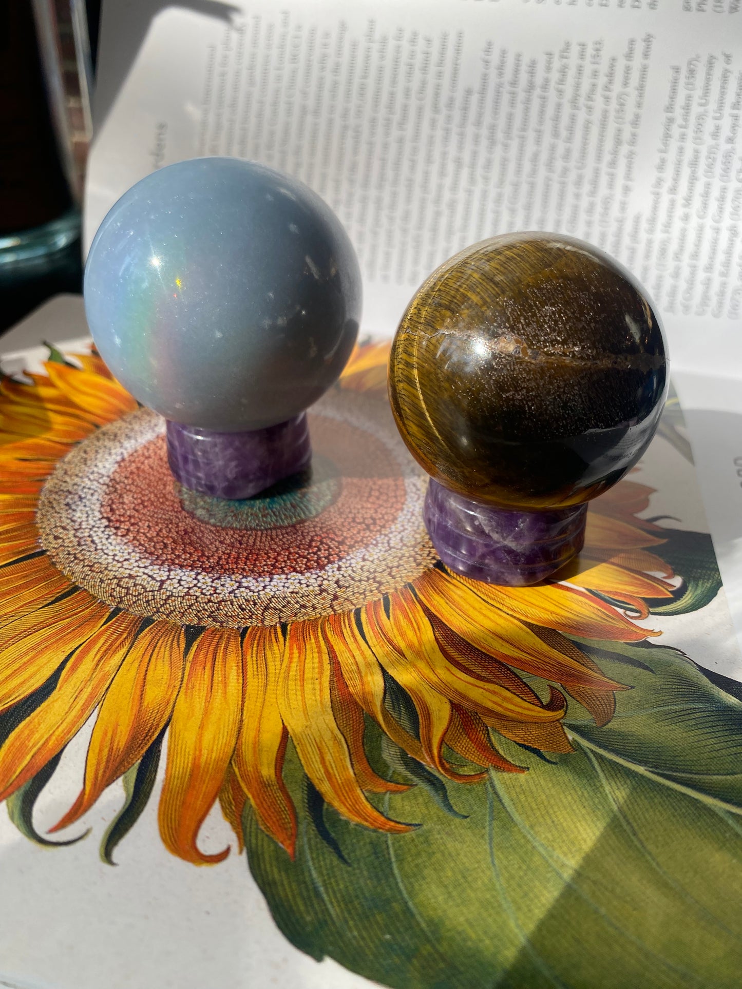 Amethyst Sphere Stand - Moon Room Shop and Wellness