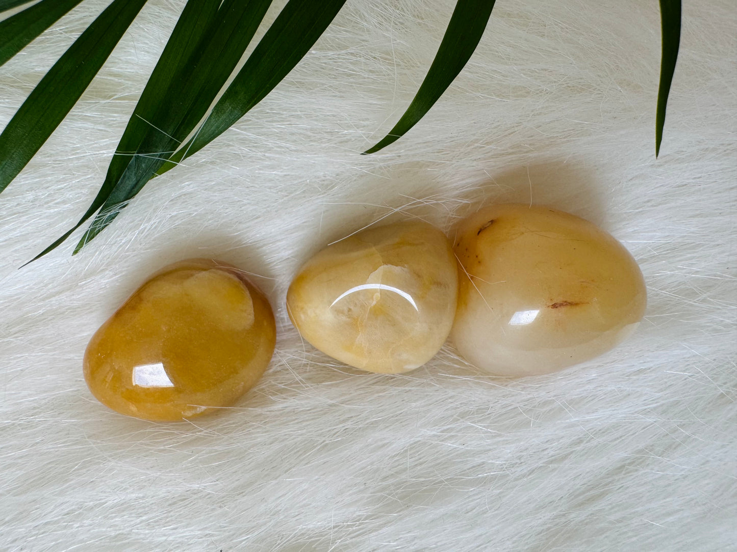 Yellow Jade Tumbled - Moon Room Shop and Wellness
